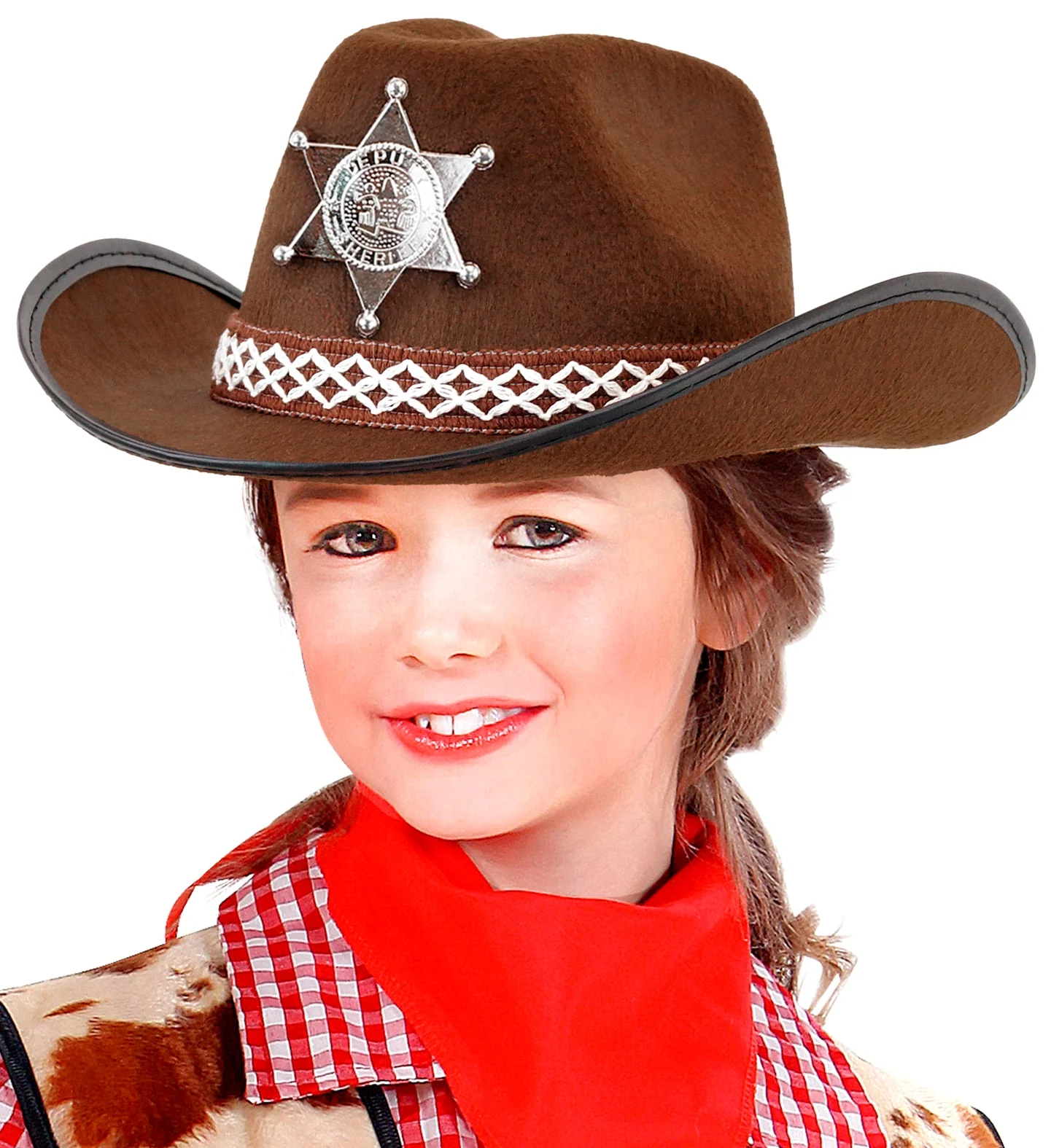 Cowboyhoed bruin sheriff kind - Image 3