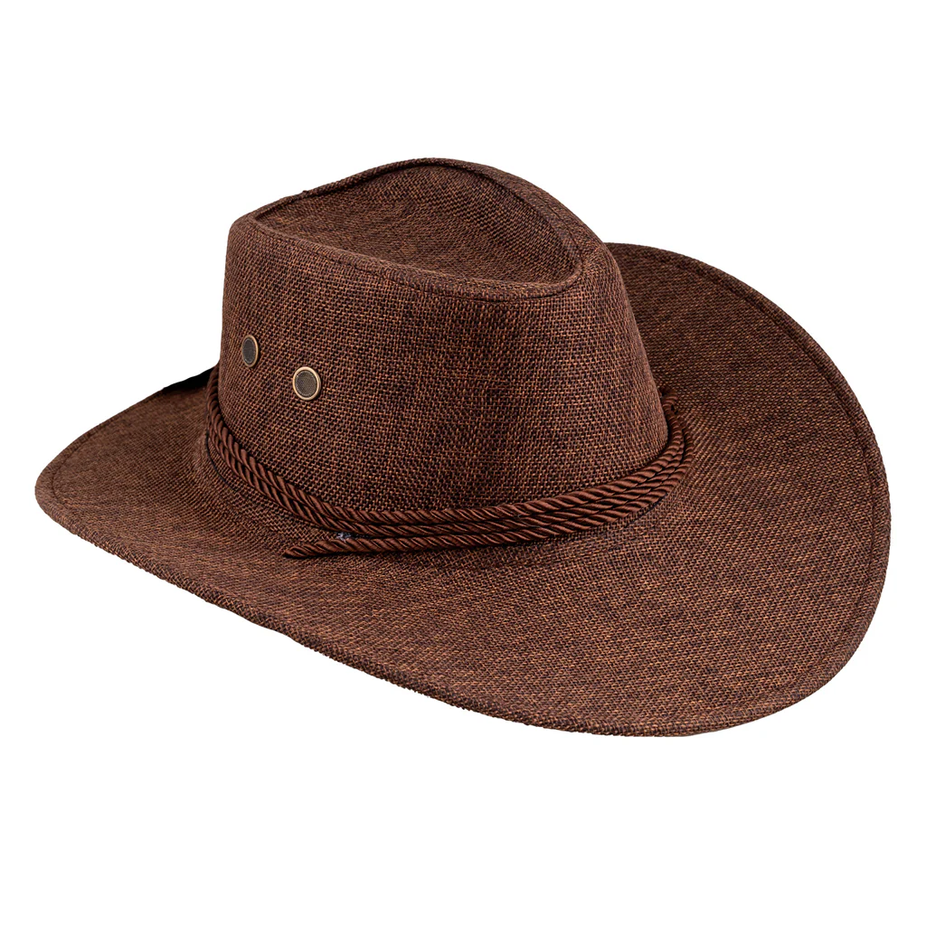 Bruine Texaanse cowboyhoed - Image 3