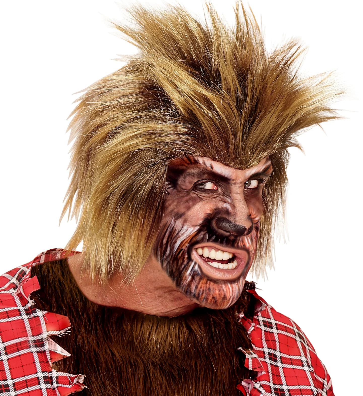 Bruine schmink voor carnaval - Image 3
