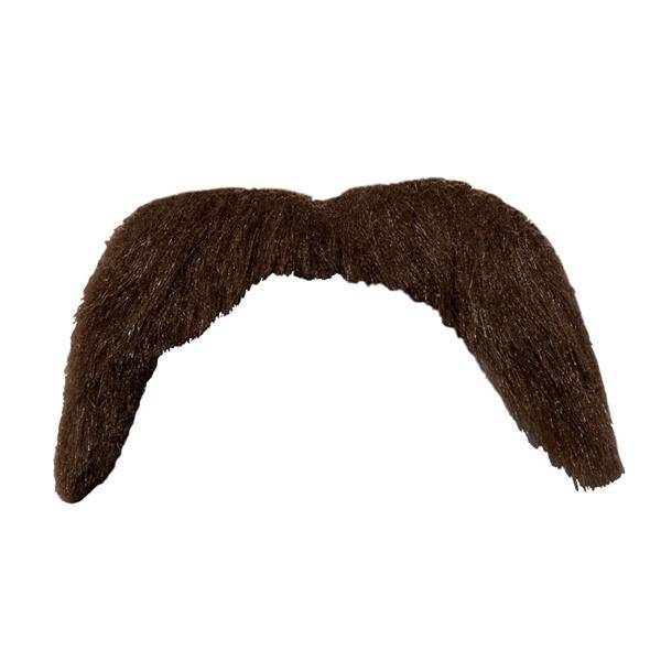 Bruine snor 70-jaren stijl - Image 2