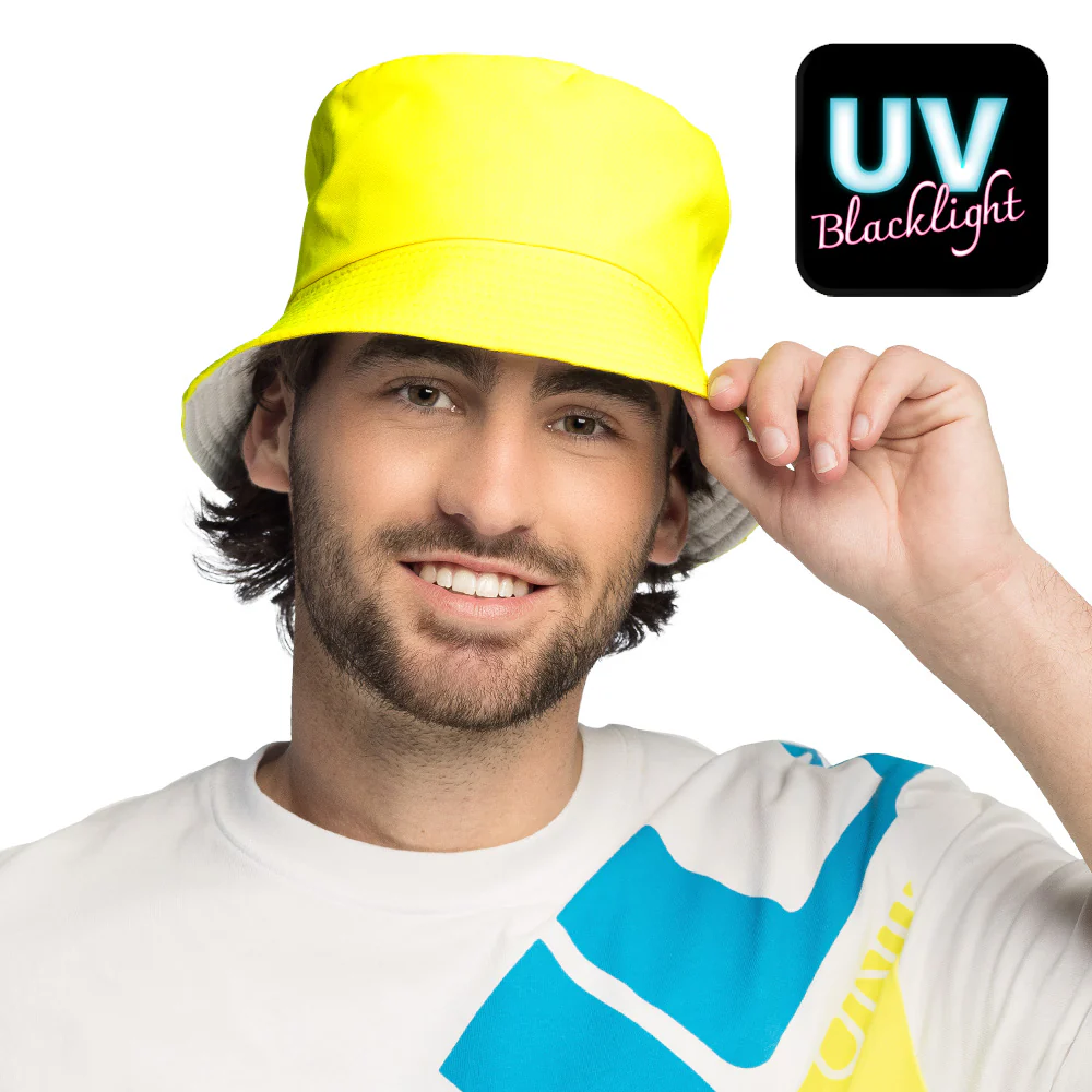 Bucket hat Rave neongeel - Image 2