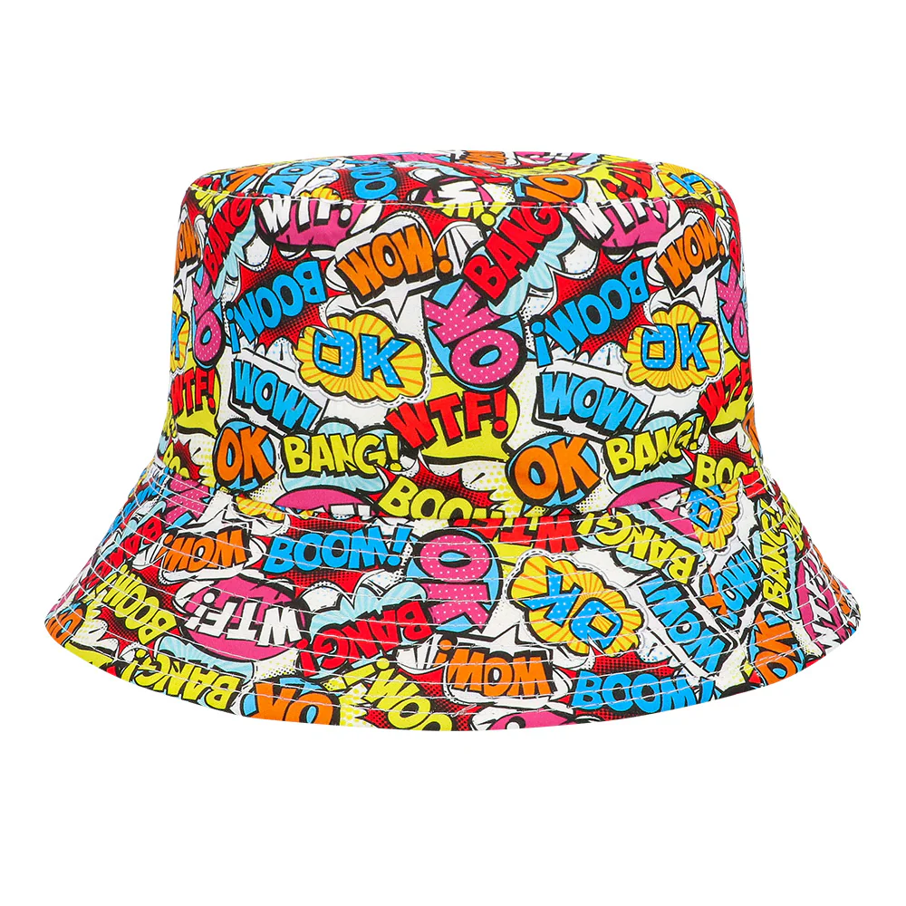 Bucket hat Rave pop art - Image 2