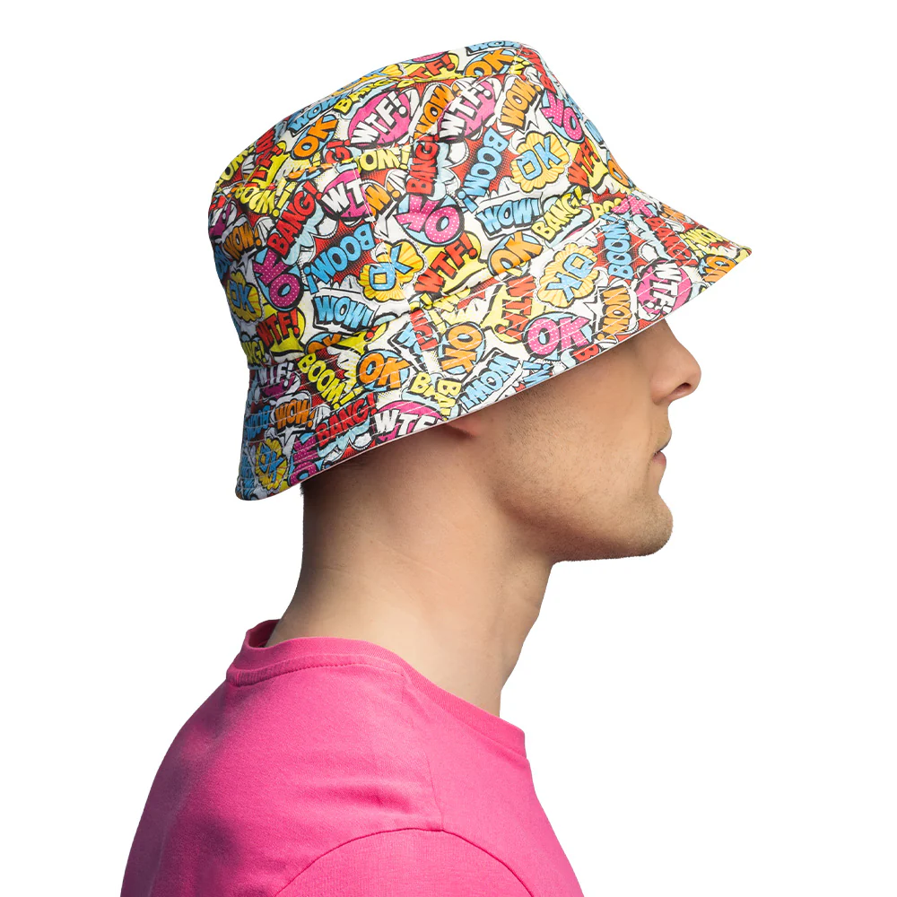 Bucket hat Rave pop art - Image 4