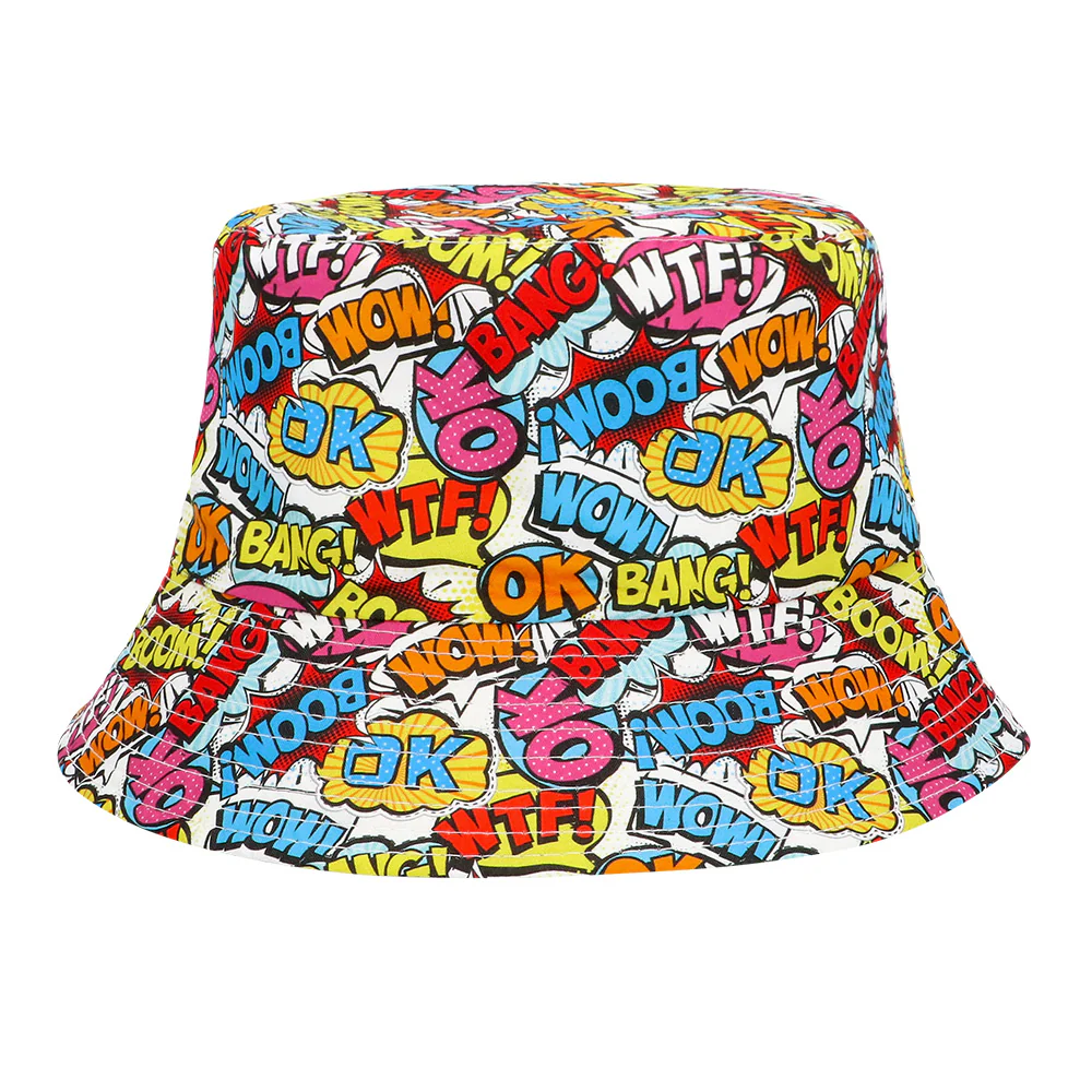 Bucket hat Rave pop art - Image 5