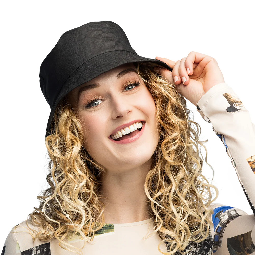 Bucket hat Rave zwart - Image 3