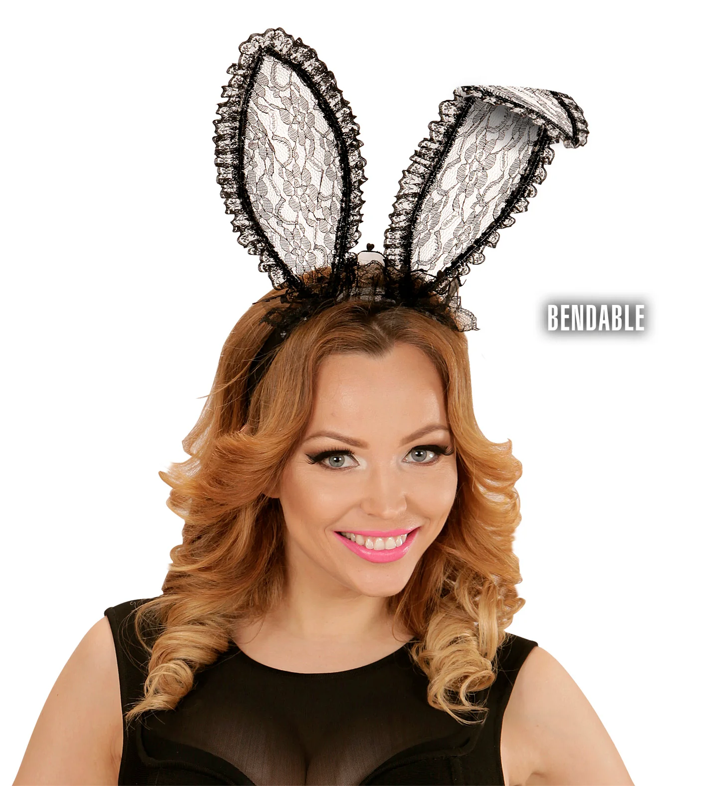 Bunny oren met zwart kant - Image 2
