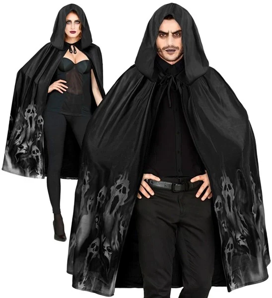 Cape geest zwart 120cm Luuk
