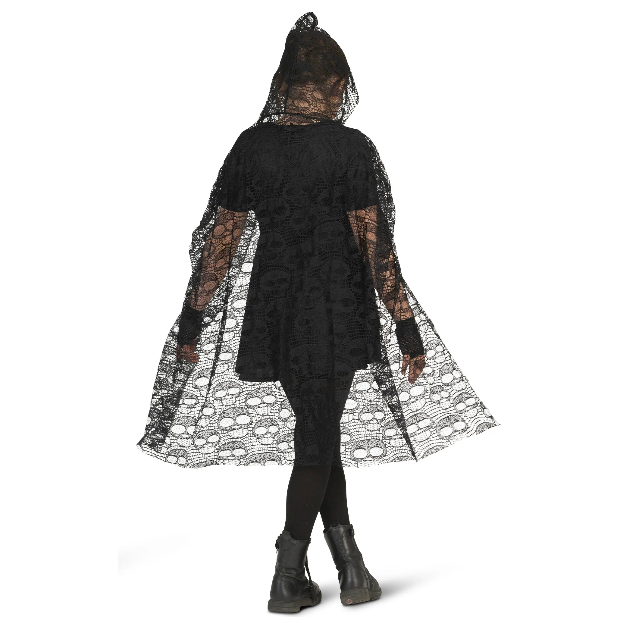 Cape met schedels kant kinderen - Image 3