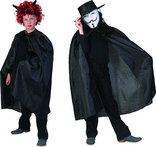 Kindercape zwart Nylon - Image 3