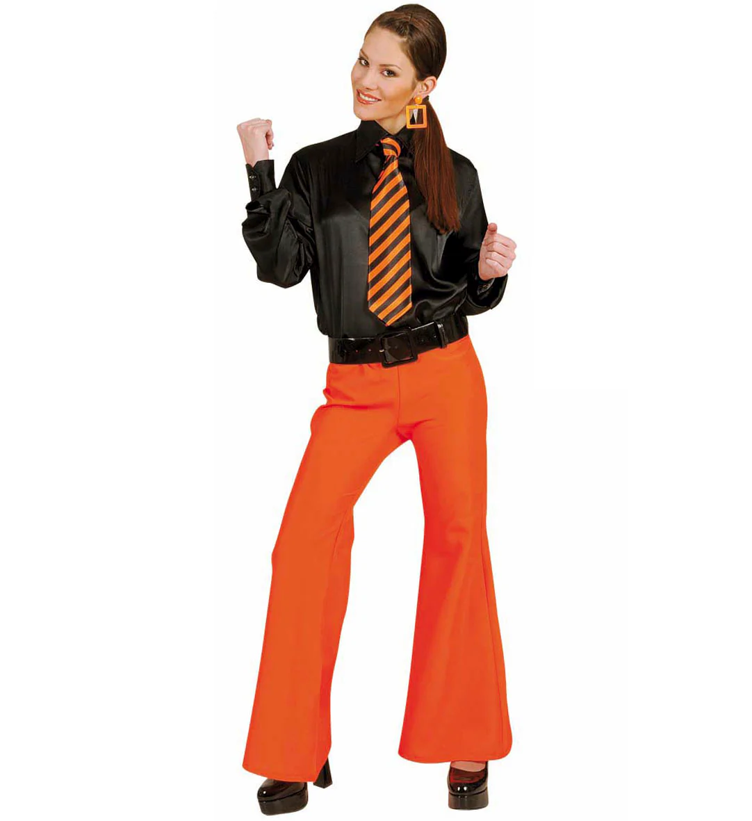 Zwarte riem vinyl disco - Image 7