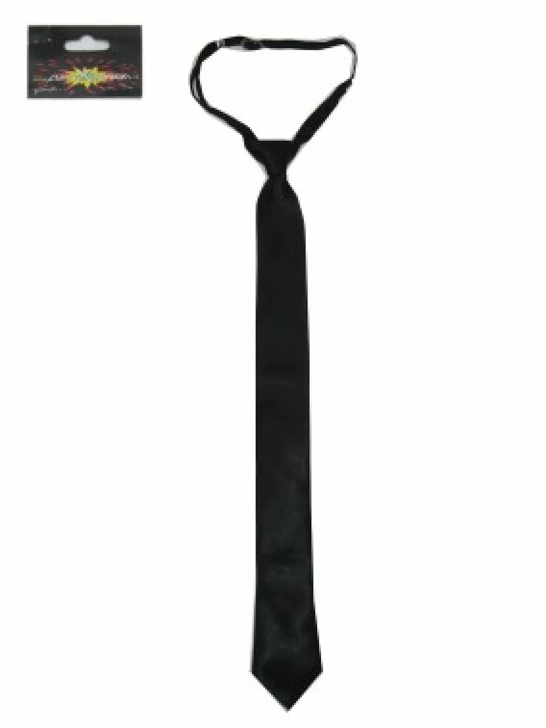 Stropdas zwart smal - Image 2