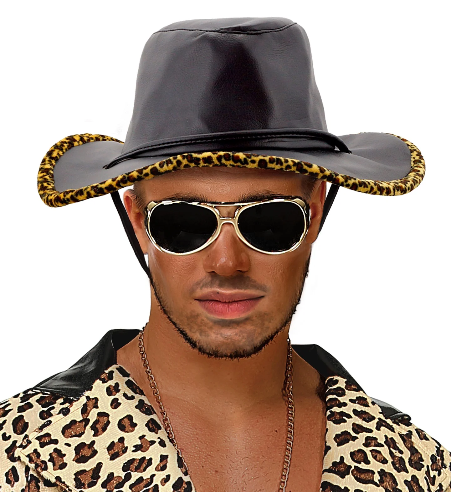 Pooier hoed Dandy cowboy met print - Image 2