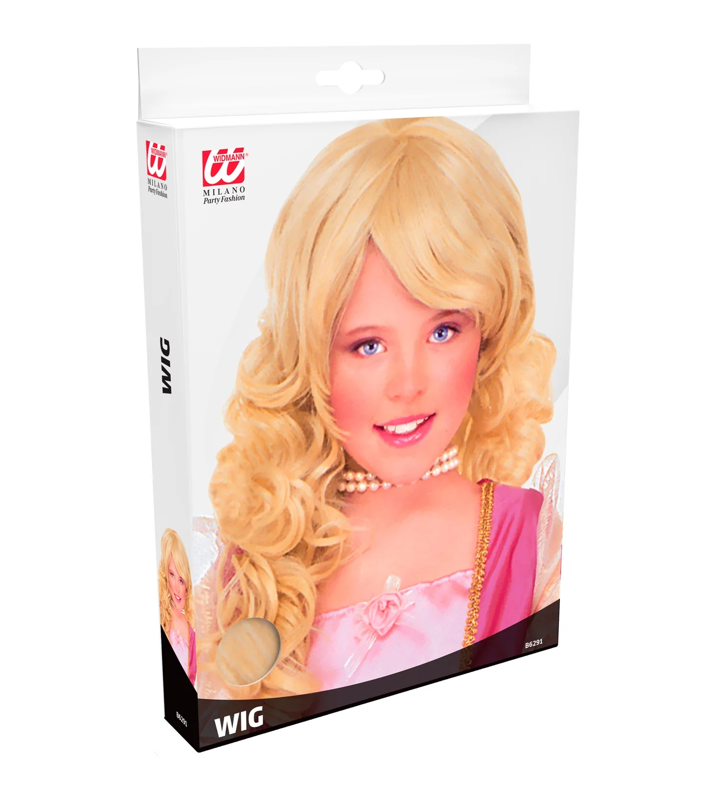 Prinsessen pruik glamour kind - Image 2