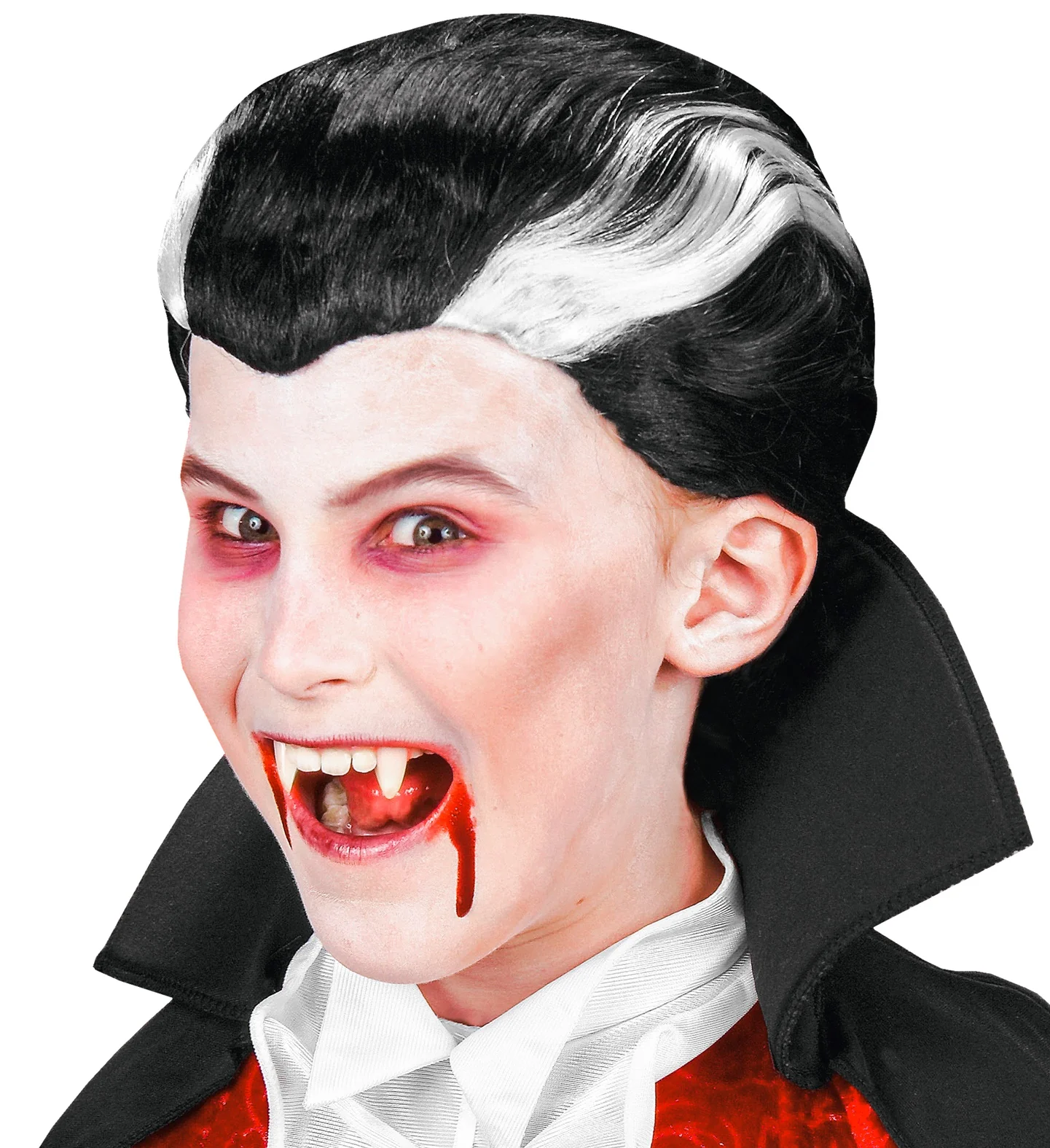 Vampier pruik kind Dracula - Image 2