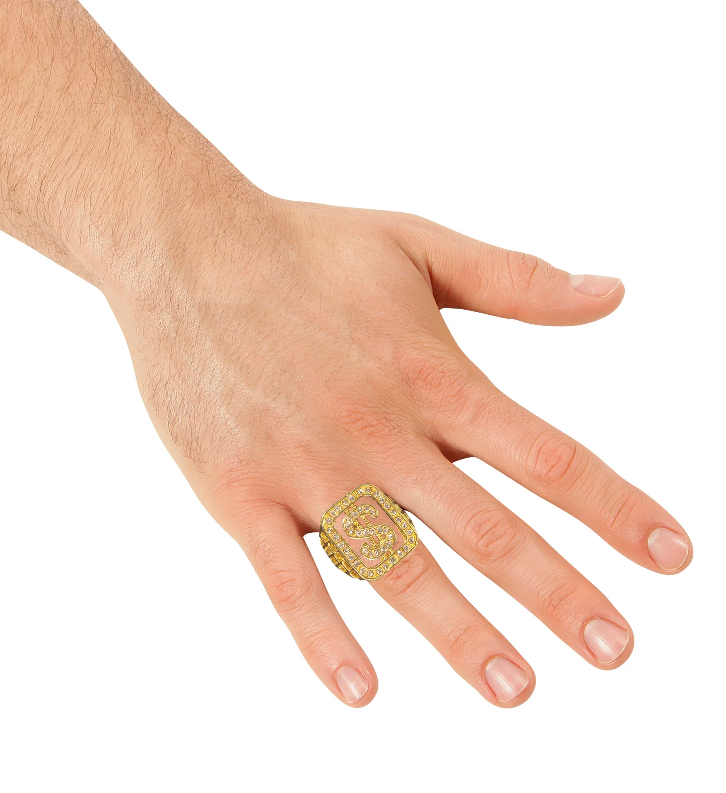 Dollar pooier ring met diamanten - Image 2