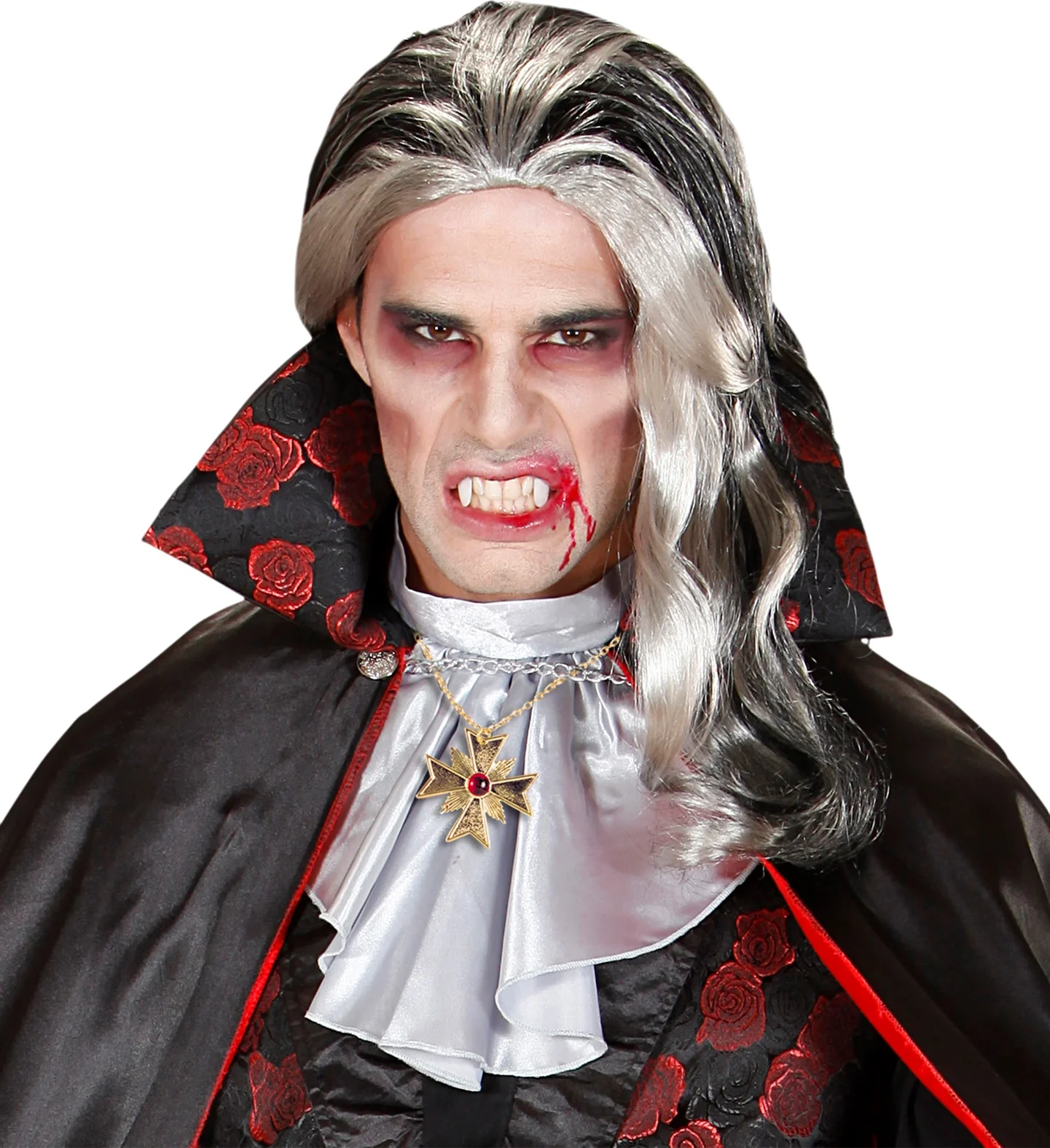 Dracula ketting met ringen Robijn - Image 5
