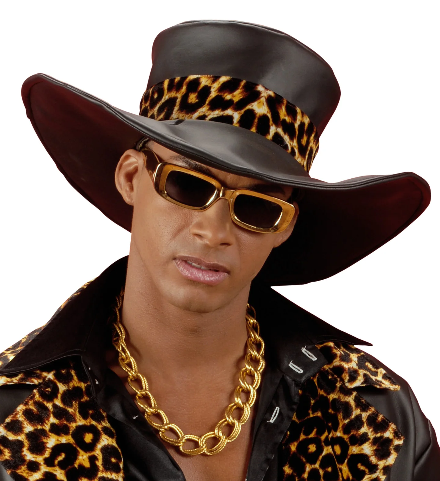 Gouden pooier ketting rapper - Image 3