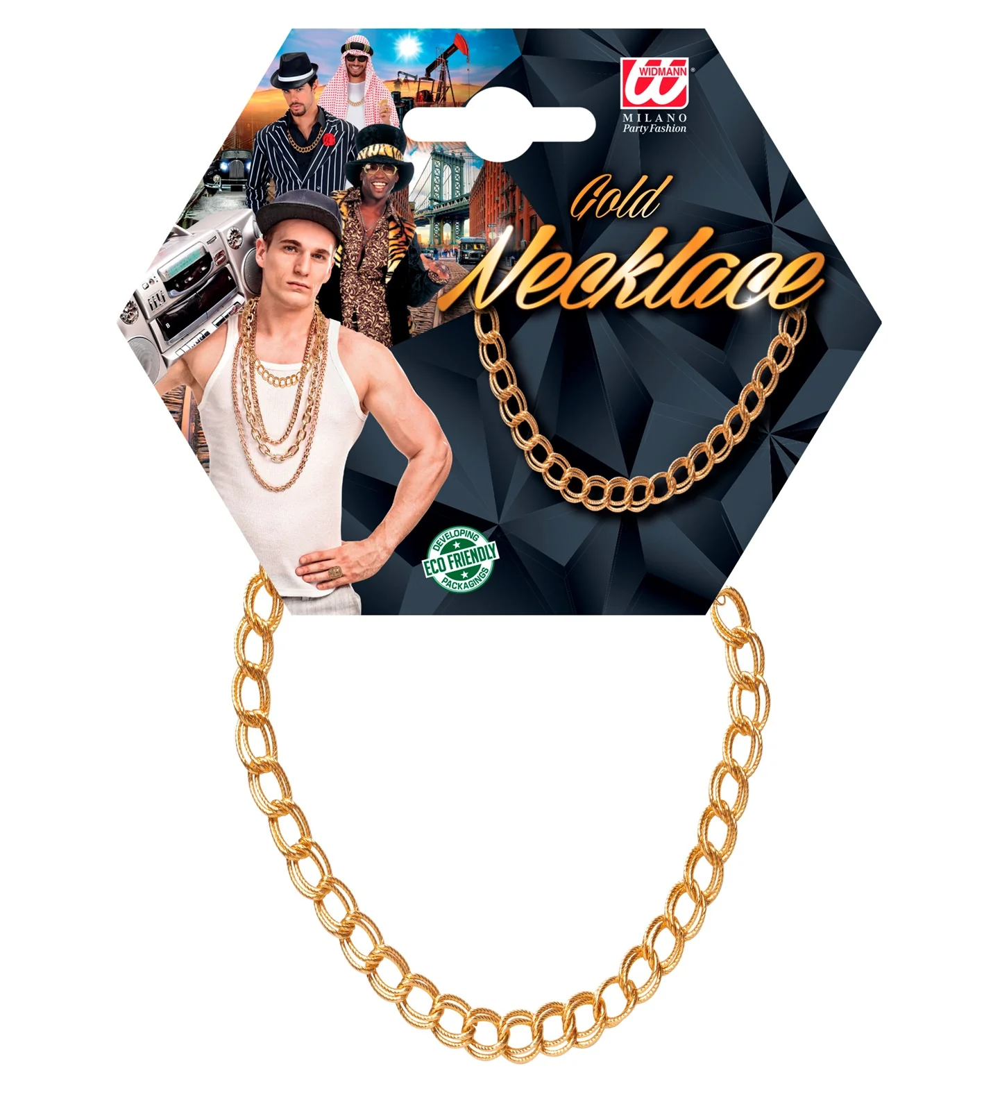 Gouden pooier ketting rapper - Image 5