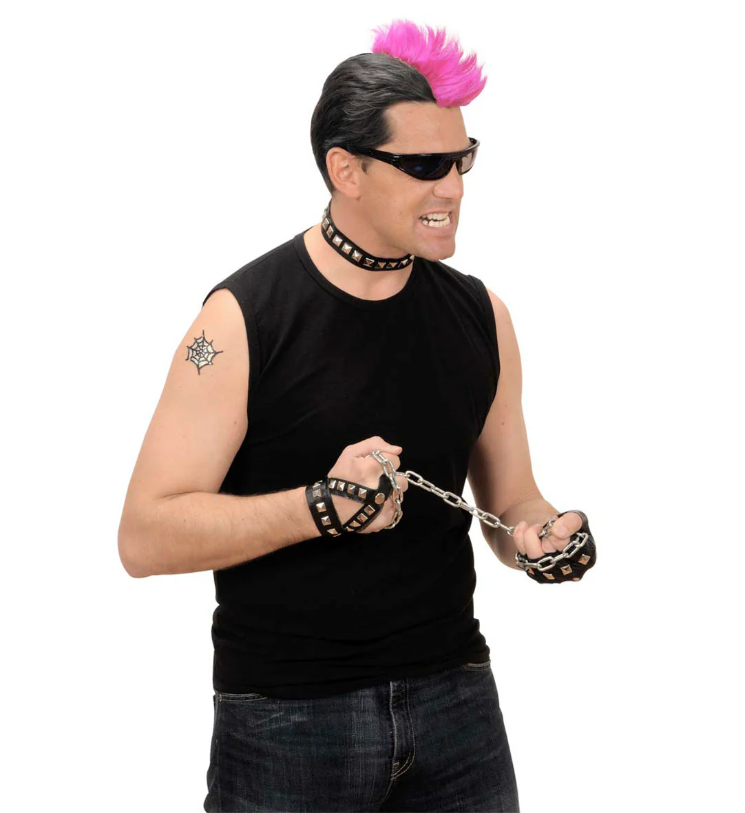 Rocker halsketting en armband - Image 2