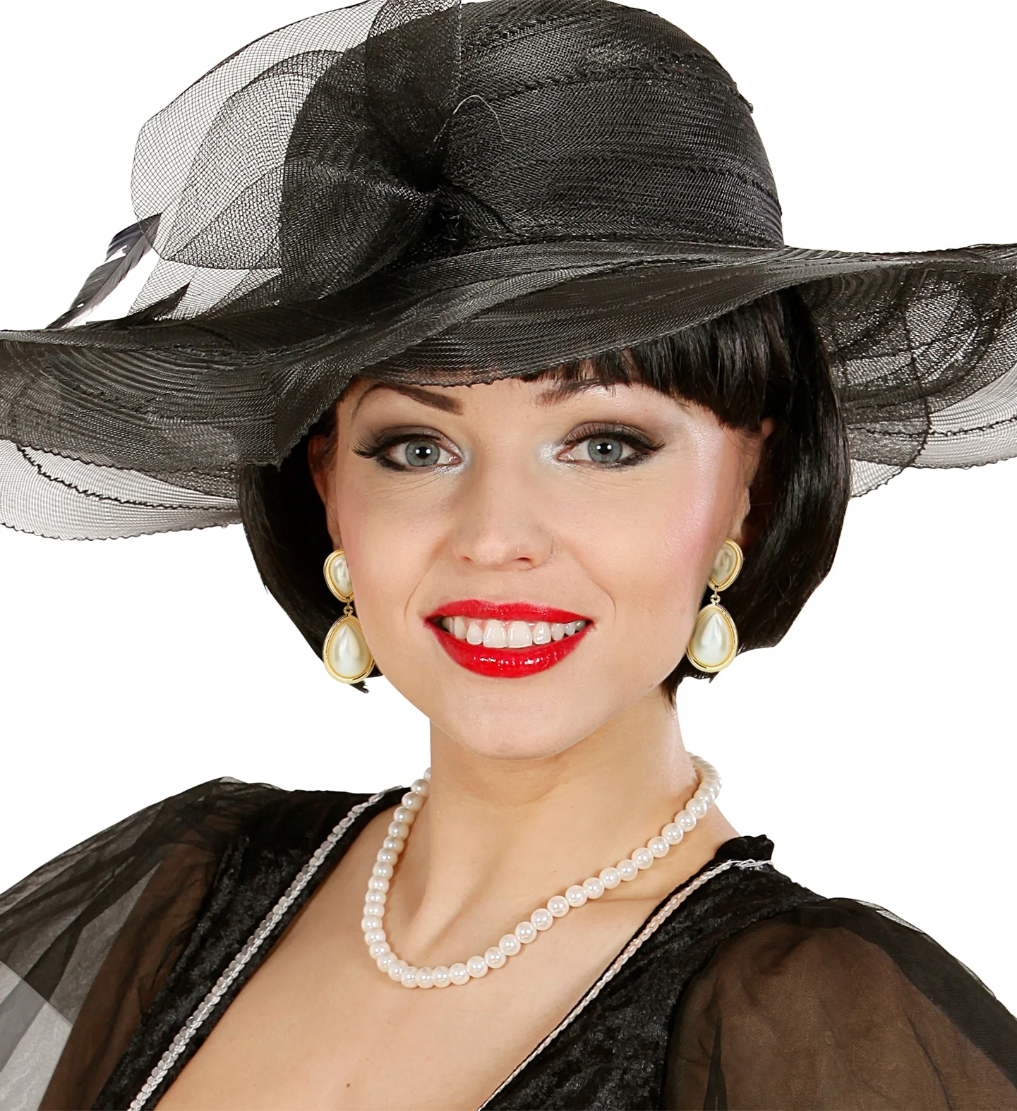 Marilyn Monroe parel ketting en oorbellen - Image 3