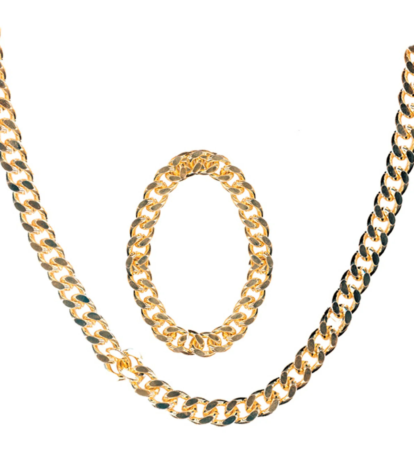 Gouden ketting nep goud rapper - Image 3