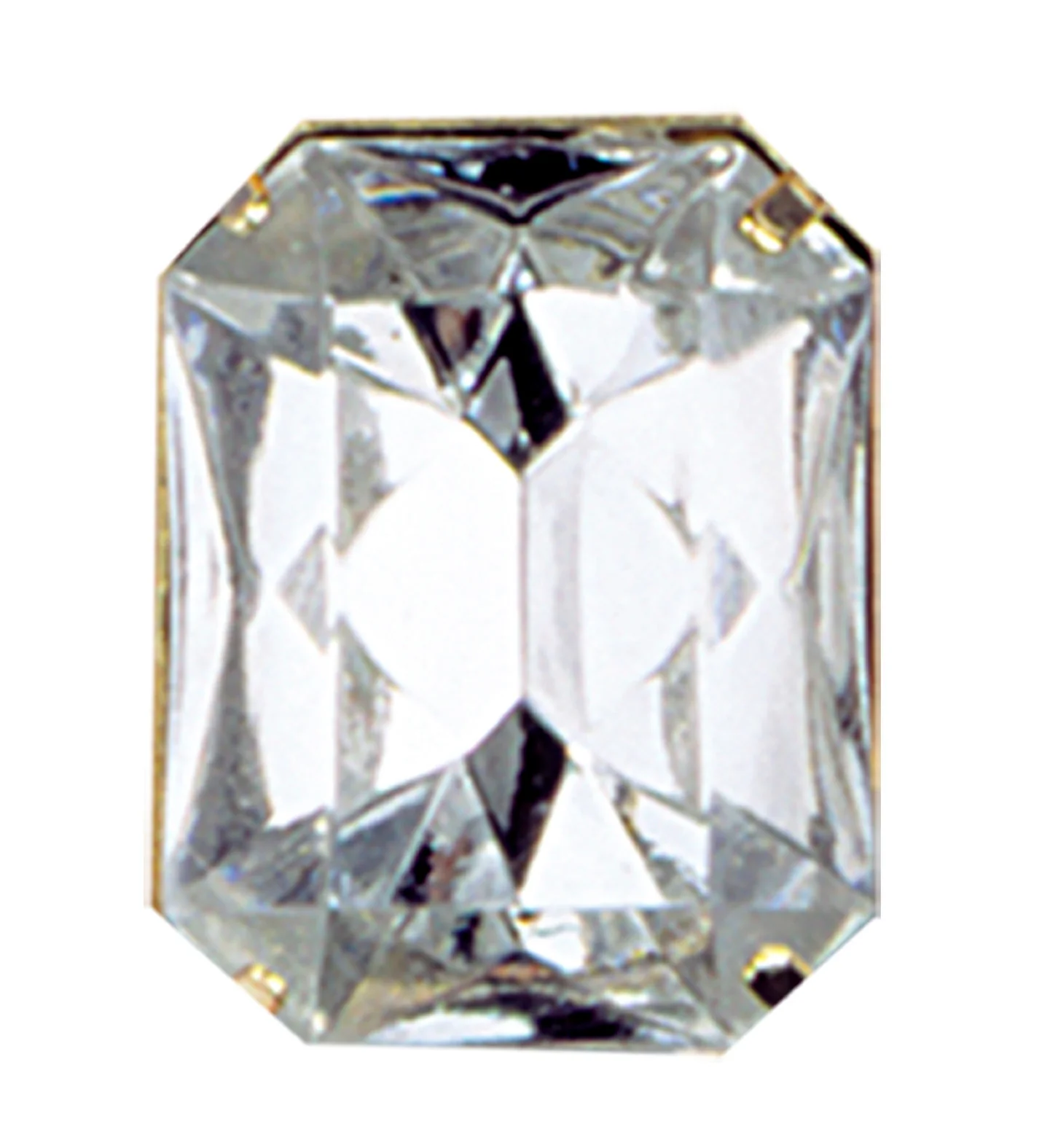 Ring met nep diamant