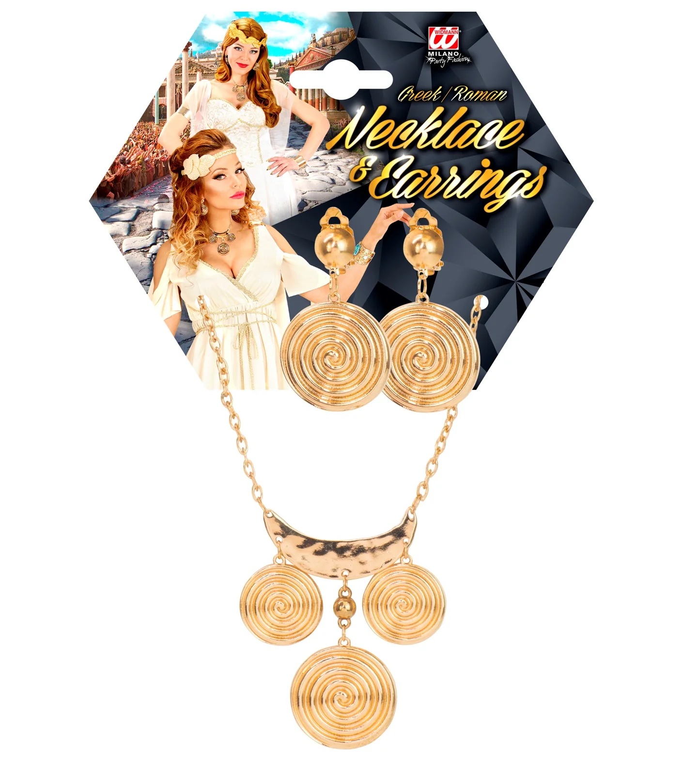 Romeinse ketting en oorbellen set - Image 5