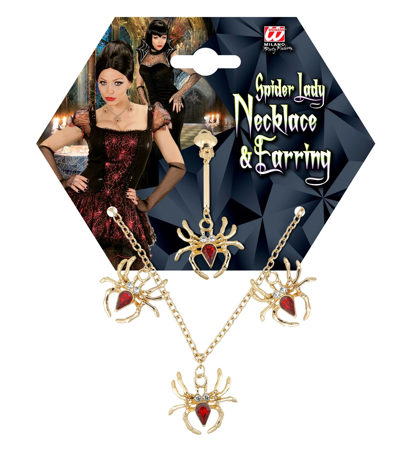 Spinnen ketting met oorbel - Image 4