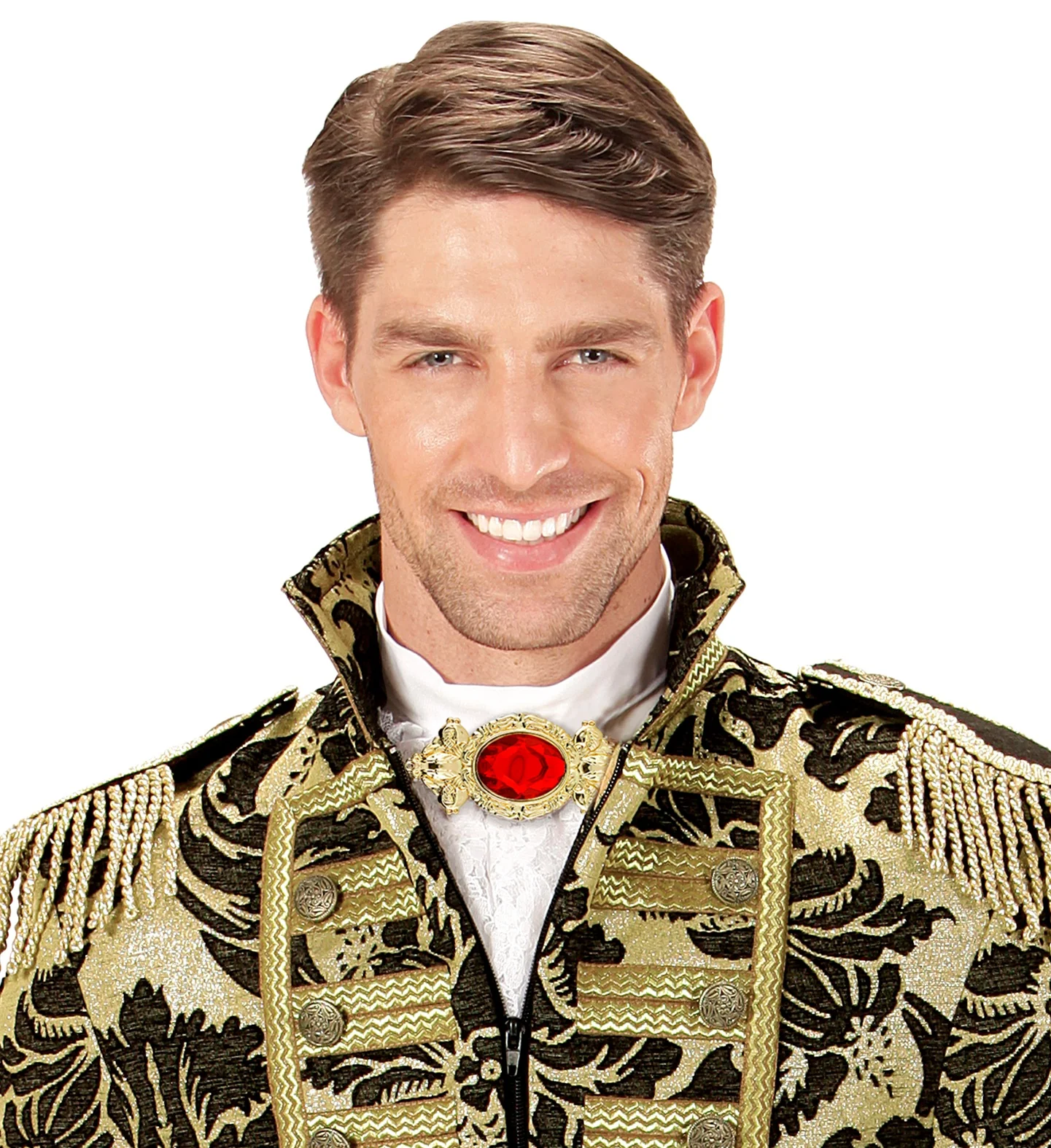 Broche rode steen maxi - Image 3