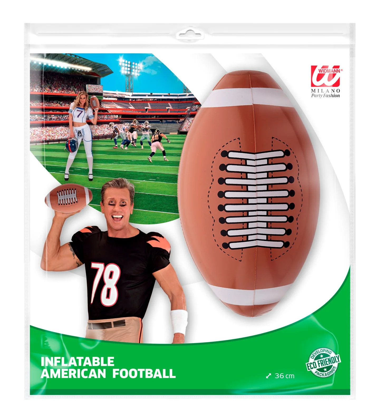 Opblaasbare American football - Image 4