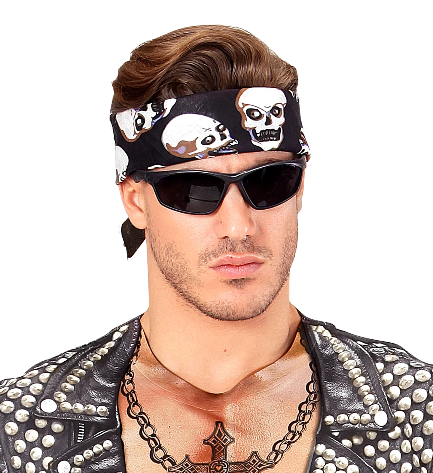 Bandana piraat schedel zakdoek - Image 3
