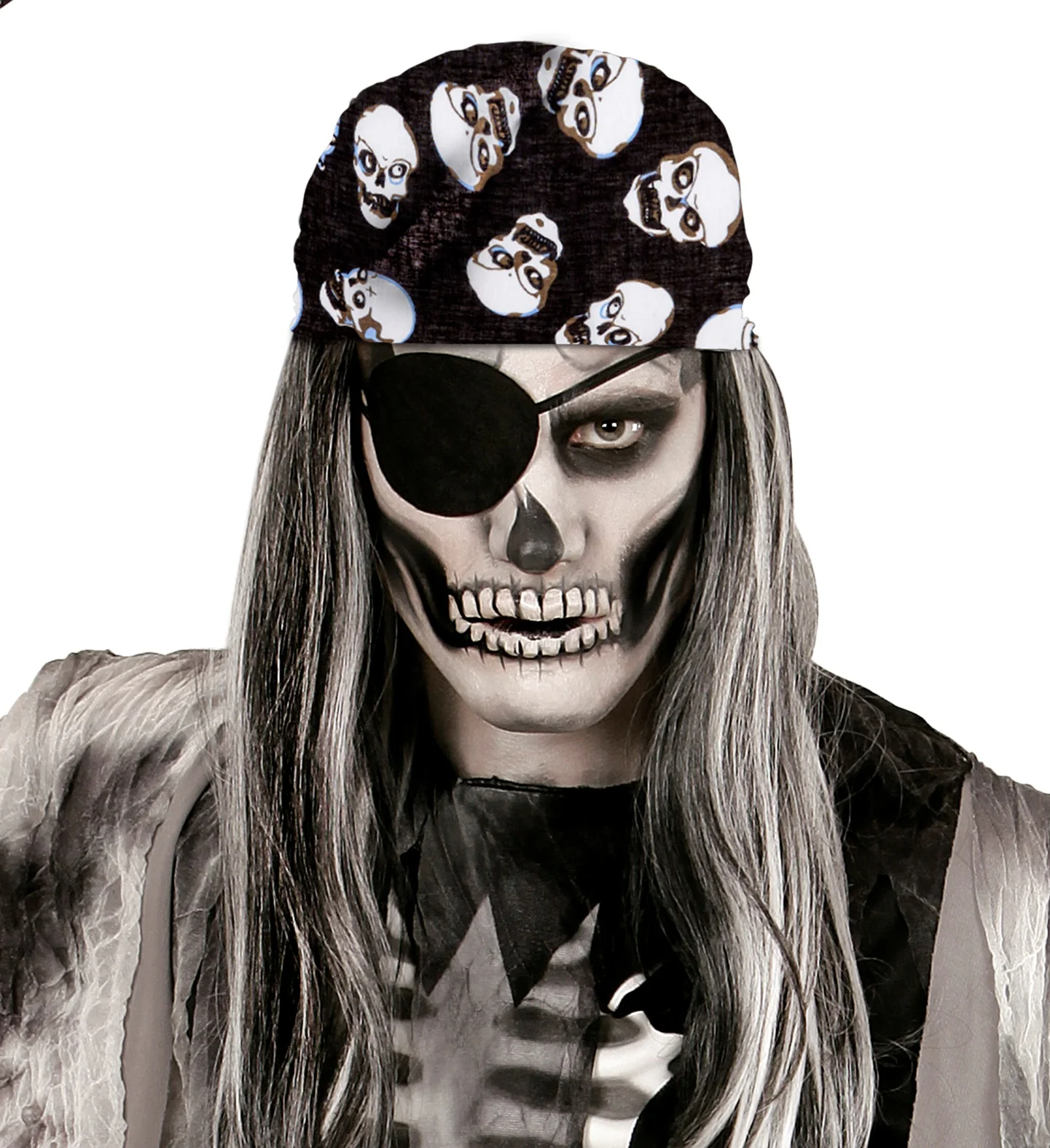 Bandana piraat schedel zakdoek - Image 5