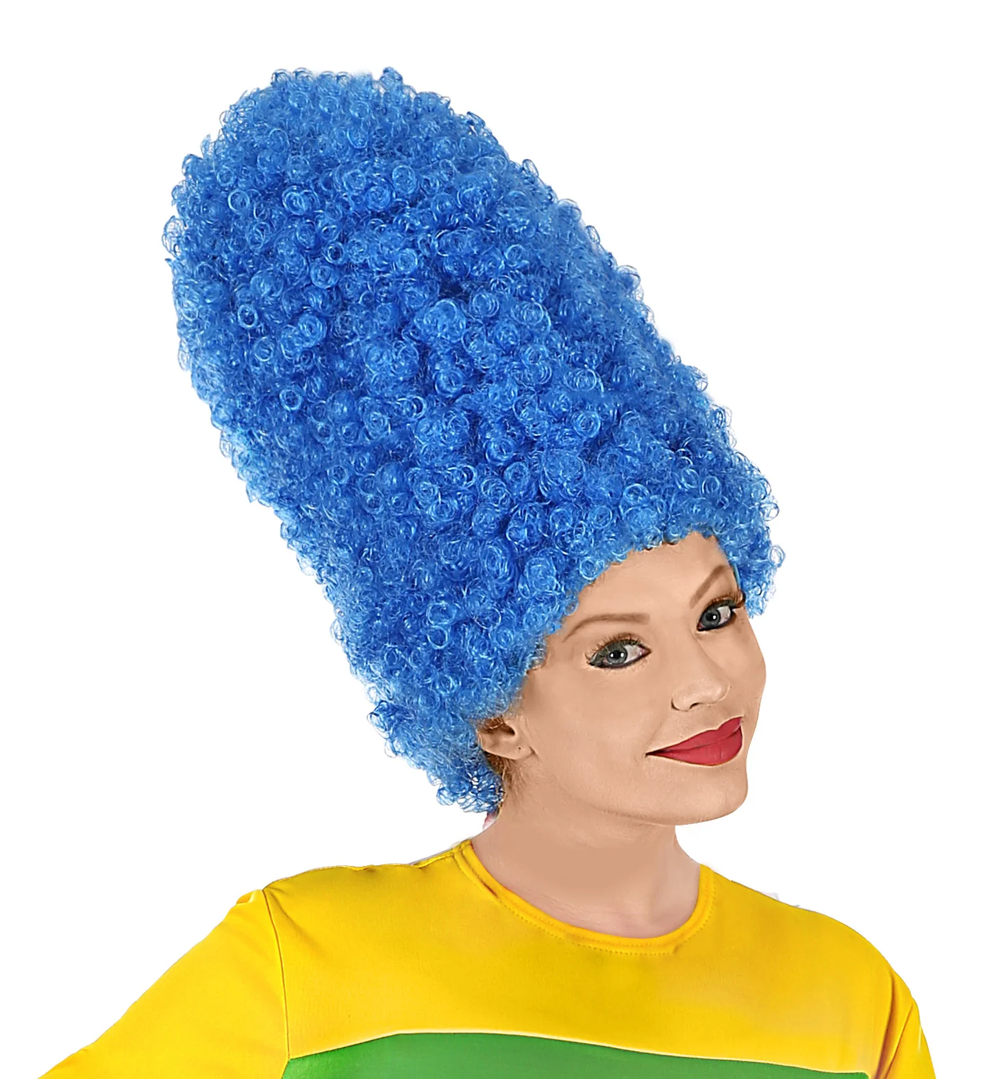Cartoon pruik blauw - Image 2
