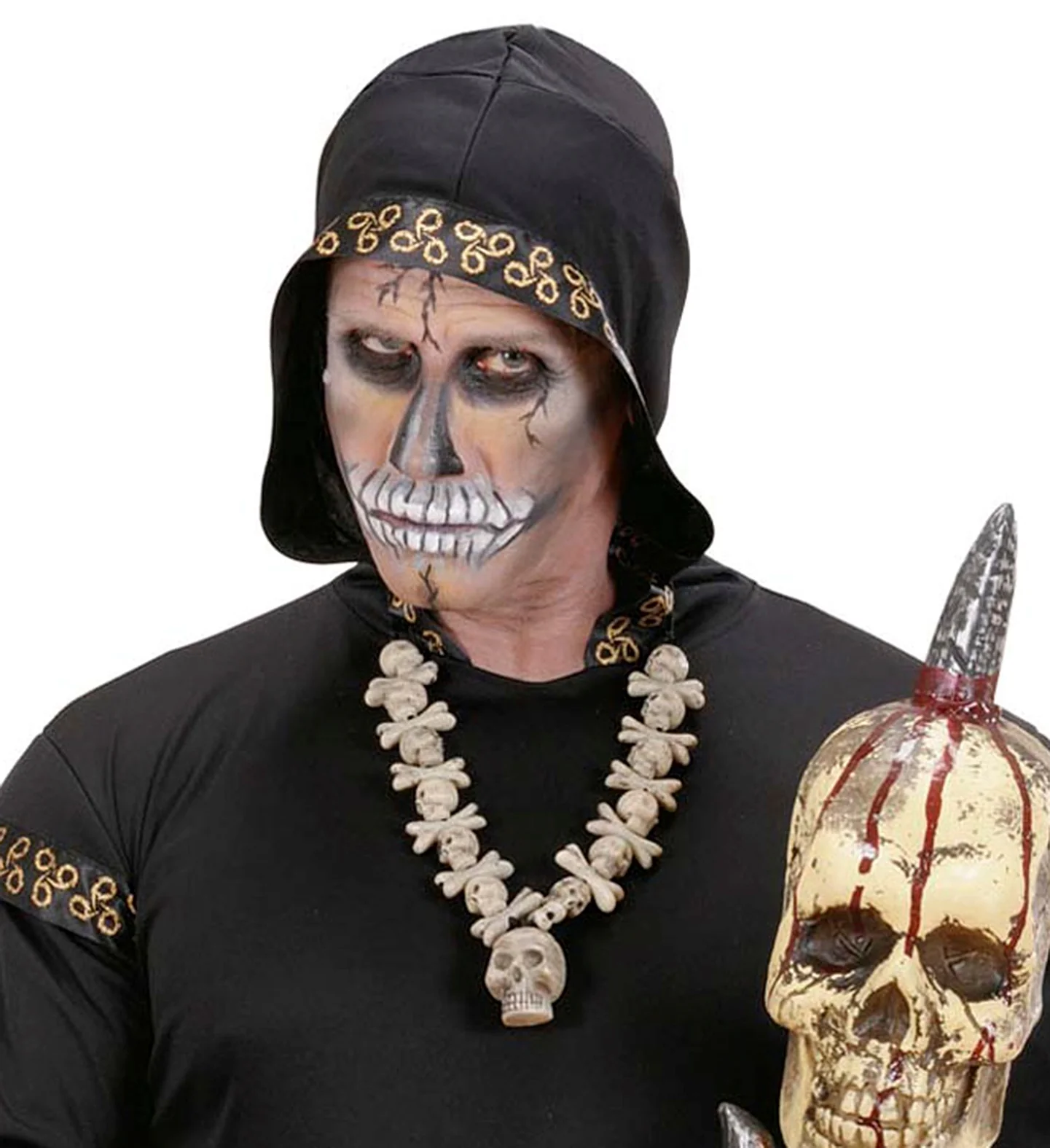Zombie ketting schedels - Image 4