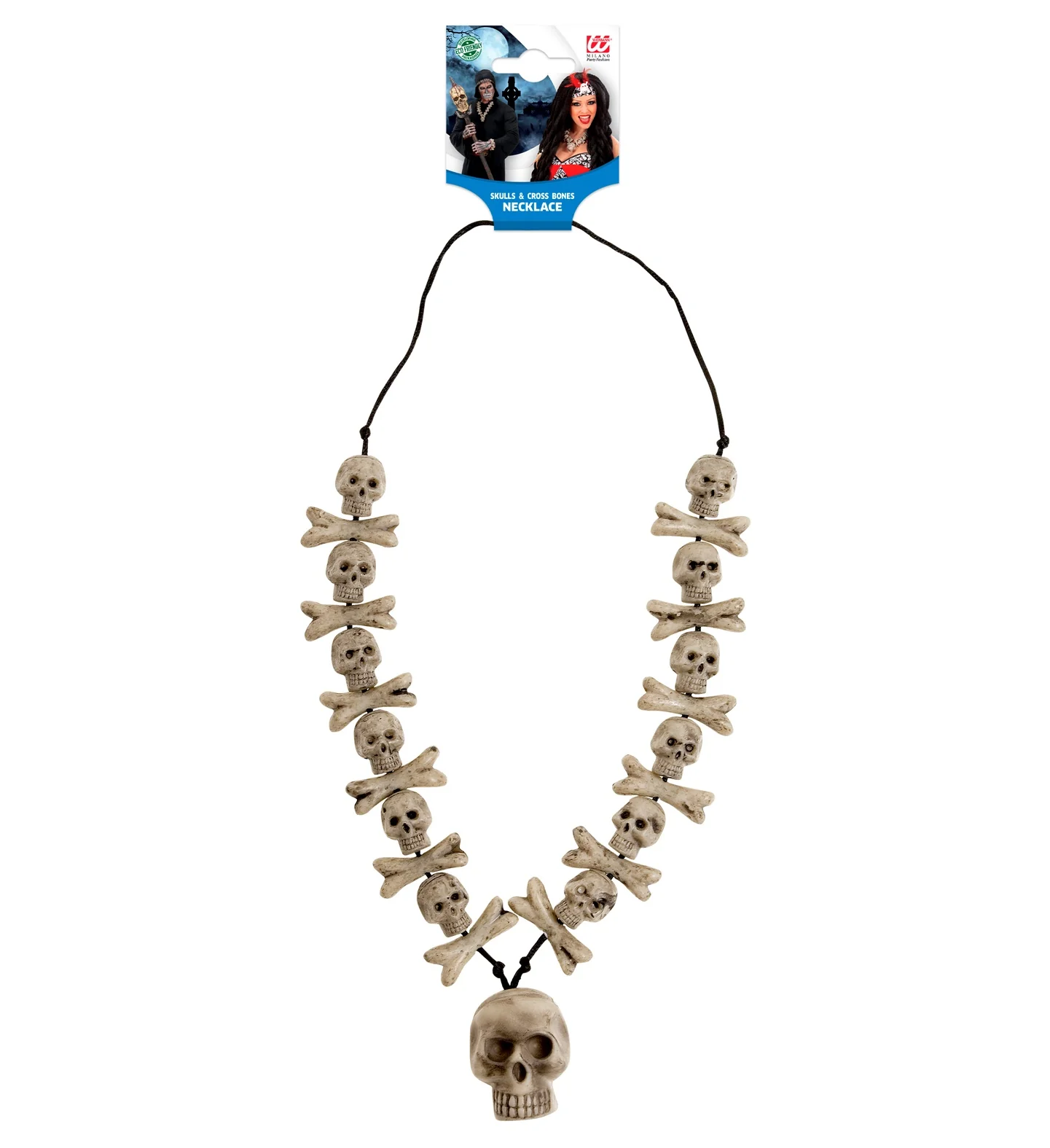 Zombie ketting schedels - Image 6