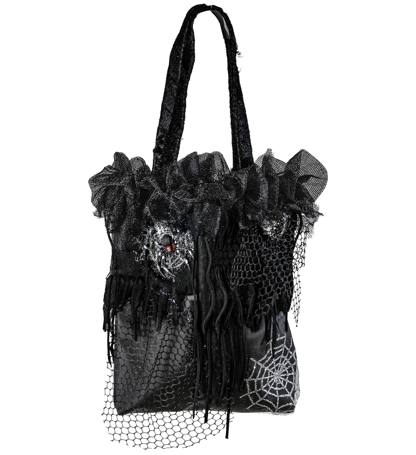 Handtasje gothic heks spinnen