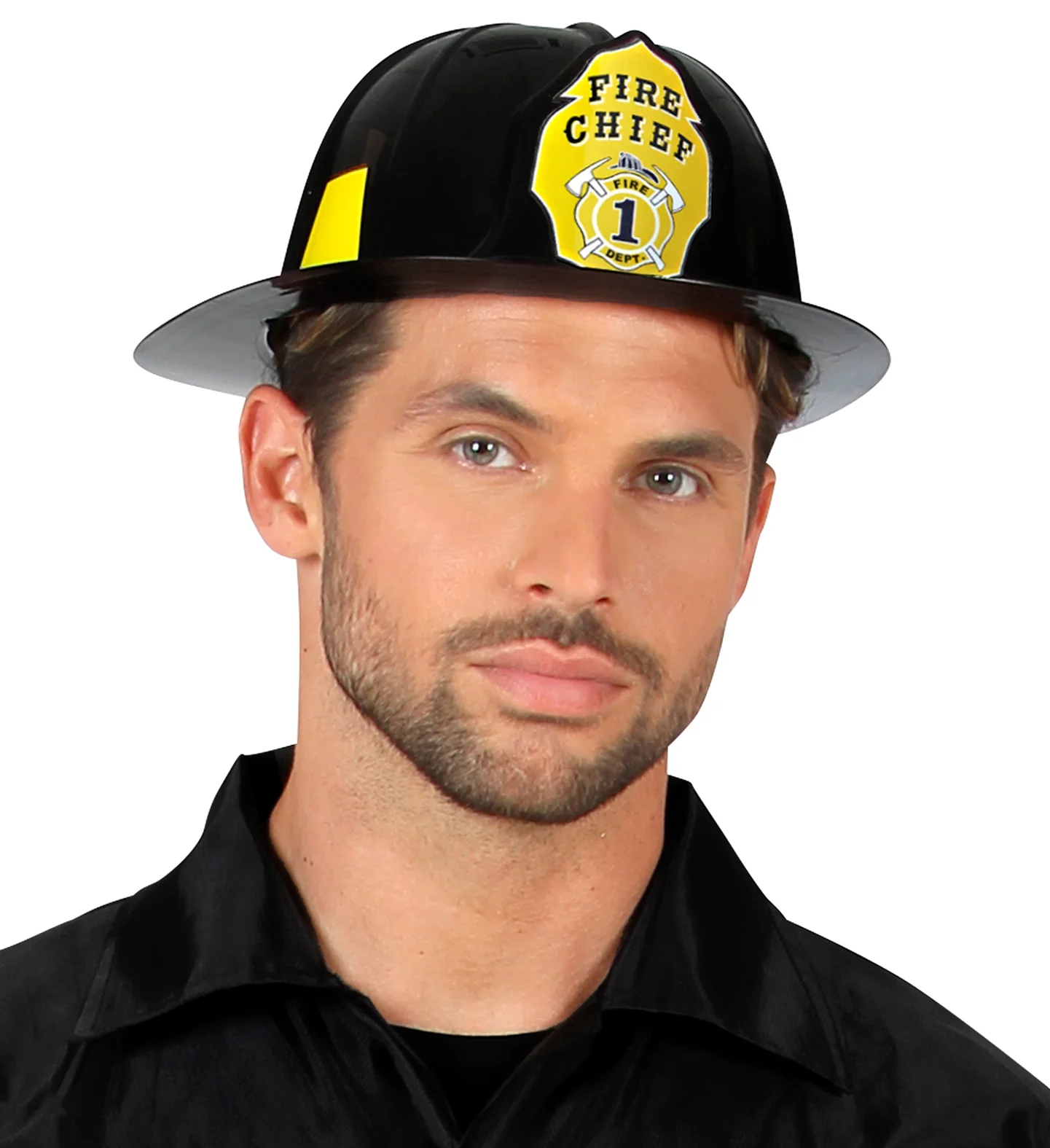 Brandweerhelm zwart - Image 2