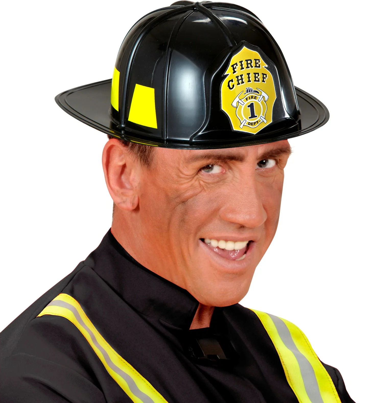 Brandweerhelm zwart - Image 3