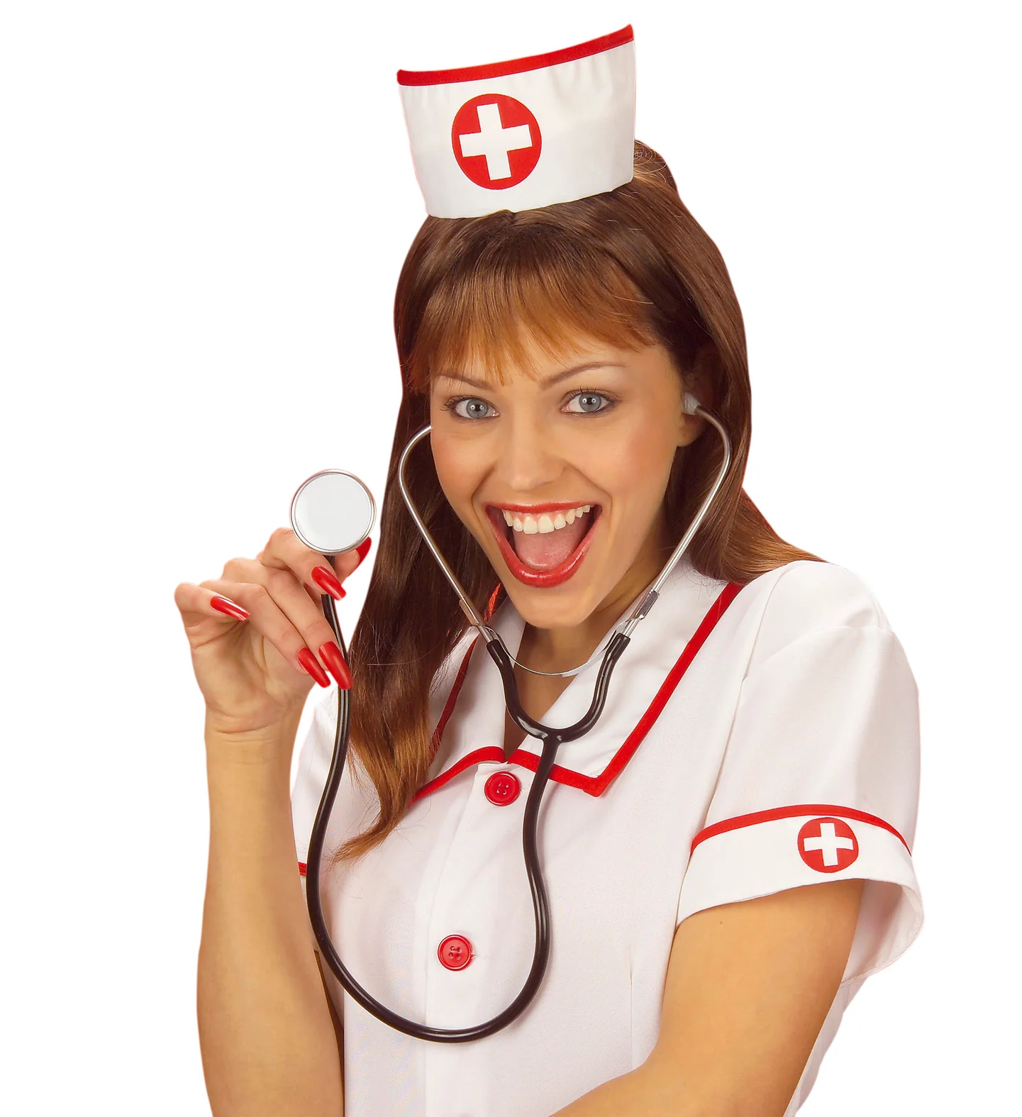 Nep stethoscoop dokter zwart - Image 3
