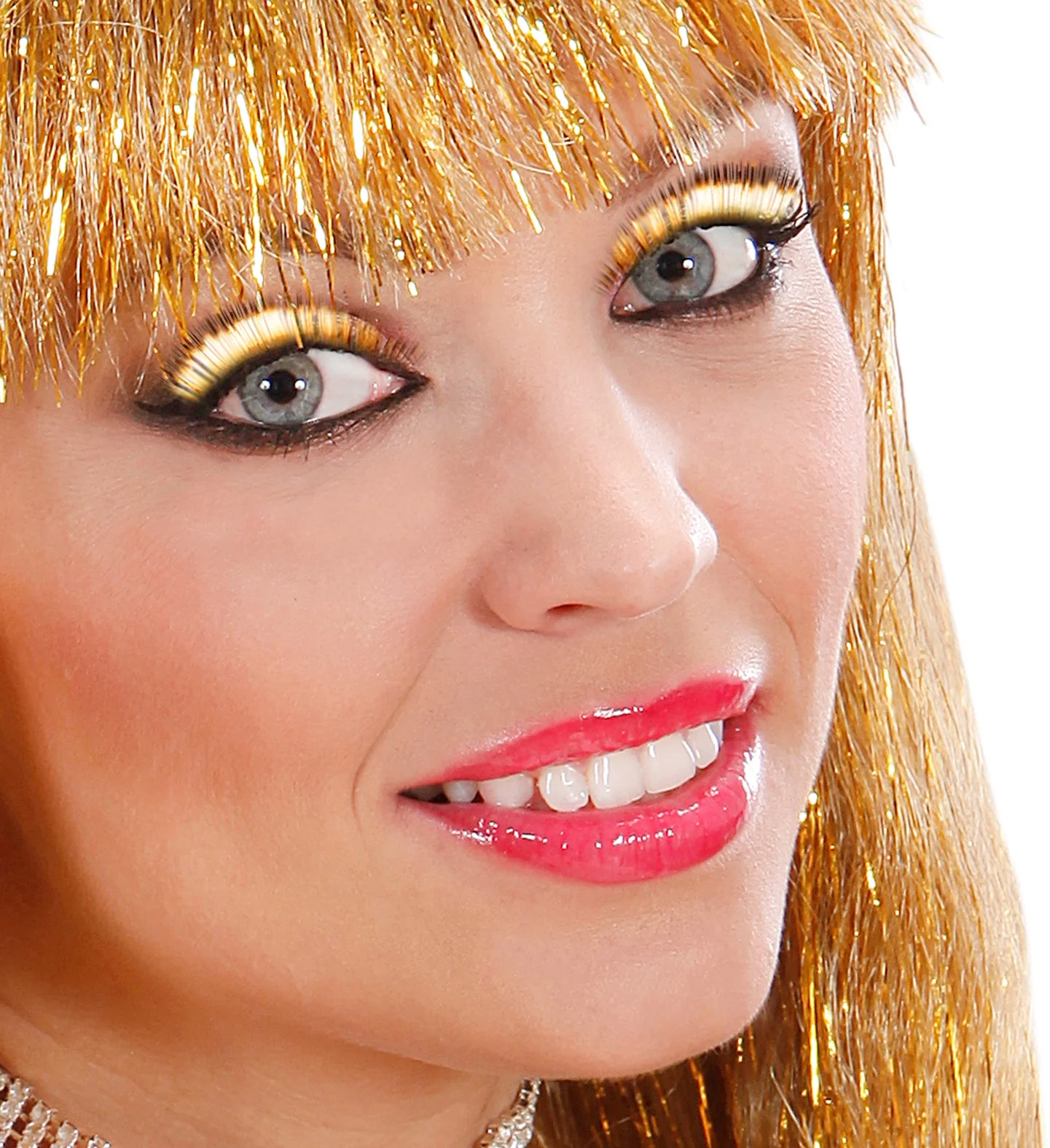 Nepwimpers goud metallic - Image 2