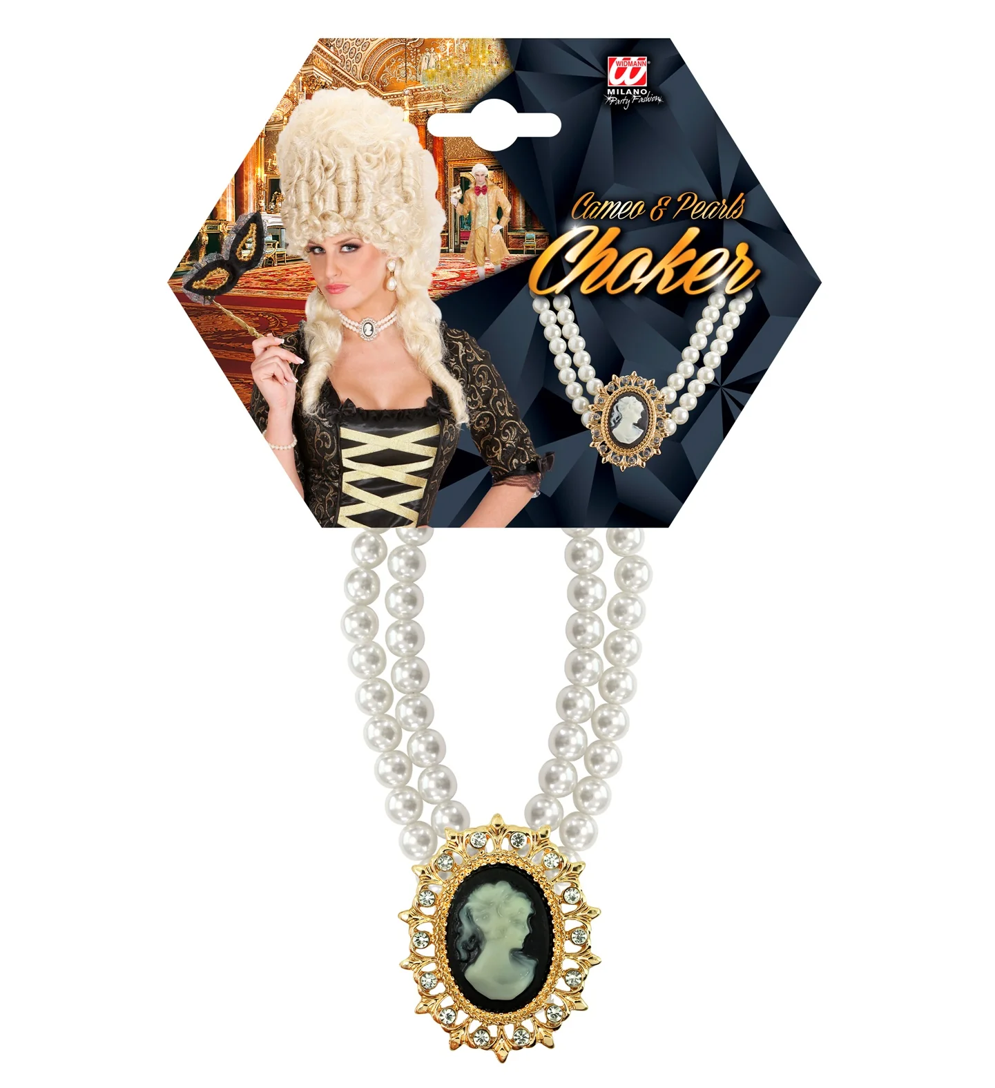 Parelketting met edelsteen Barok - Image 6