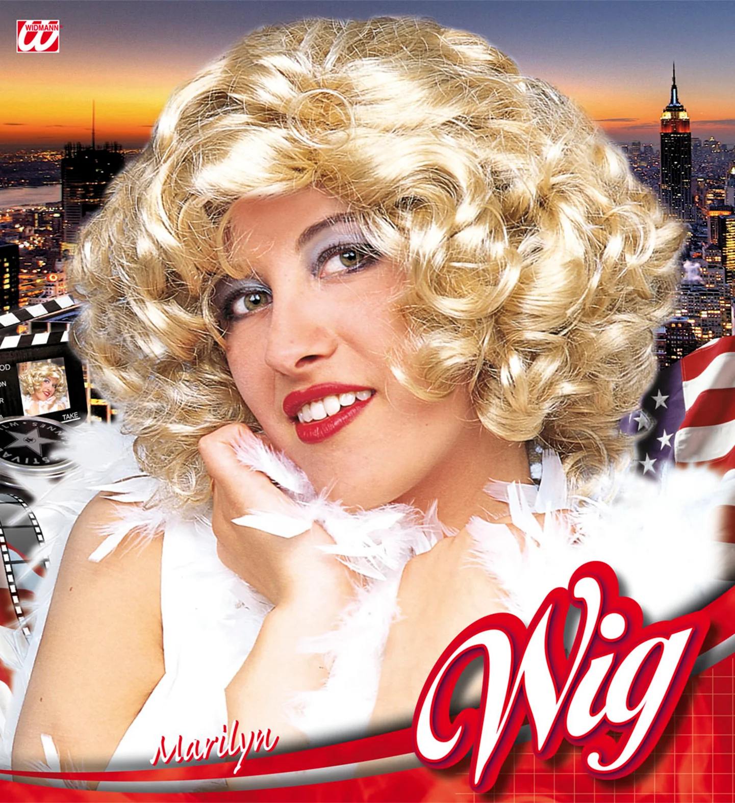 Marilyn Monroe pruik - Image 2
