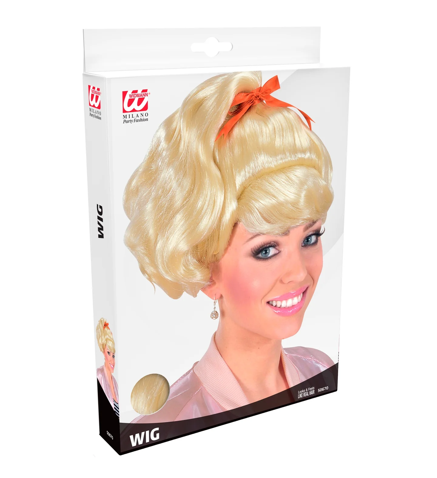 Grease pruik Sandy Girl - Image 2