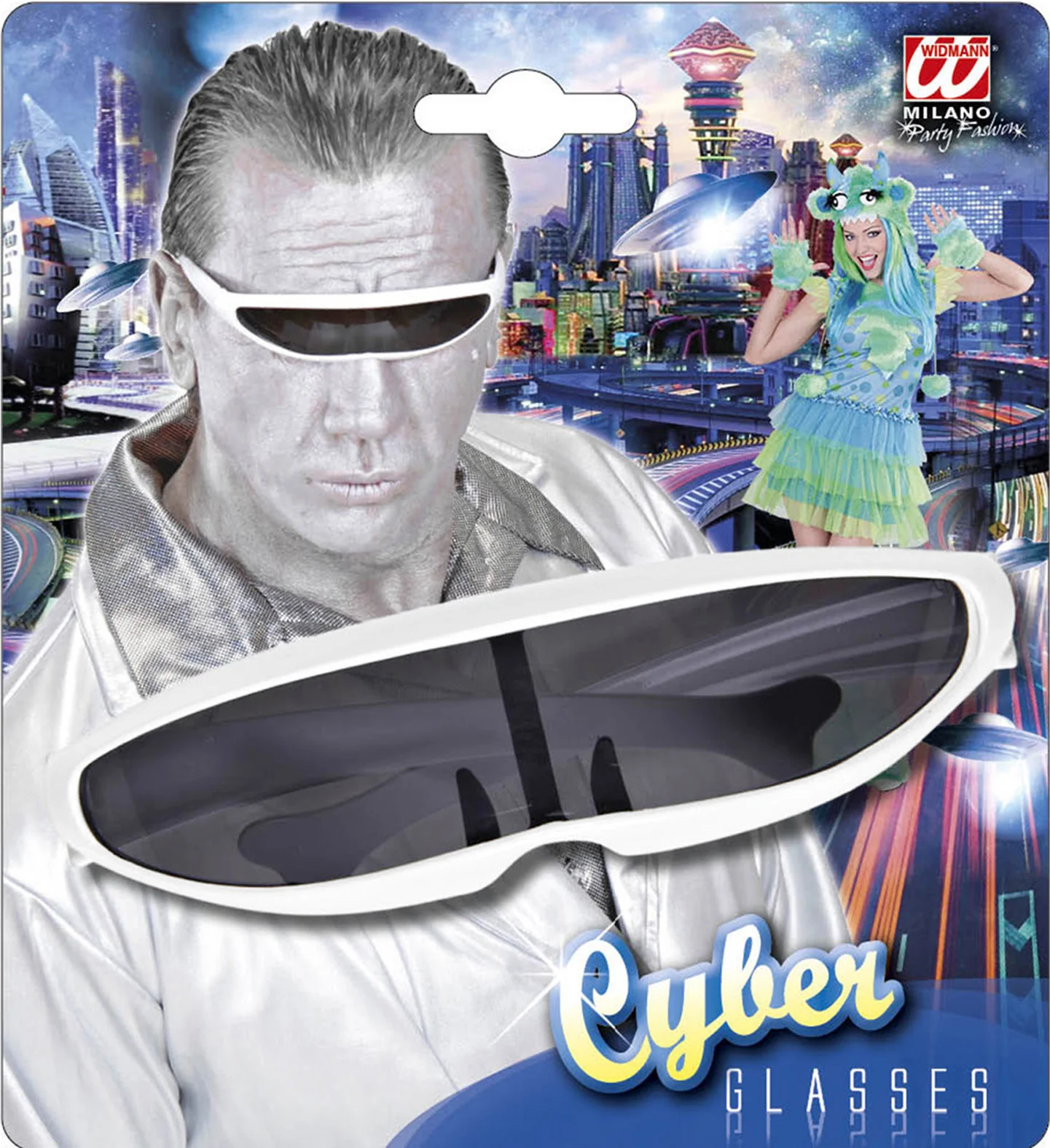 Robot bril snelle planga wit Science fiction - Image 6