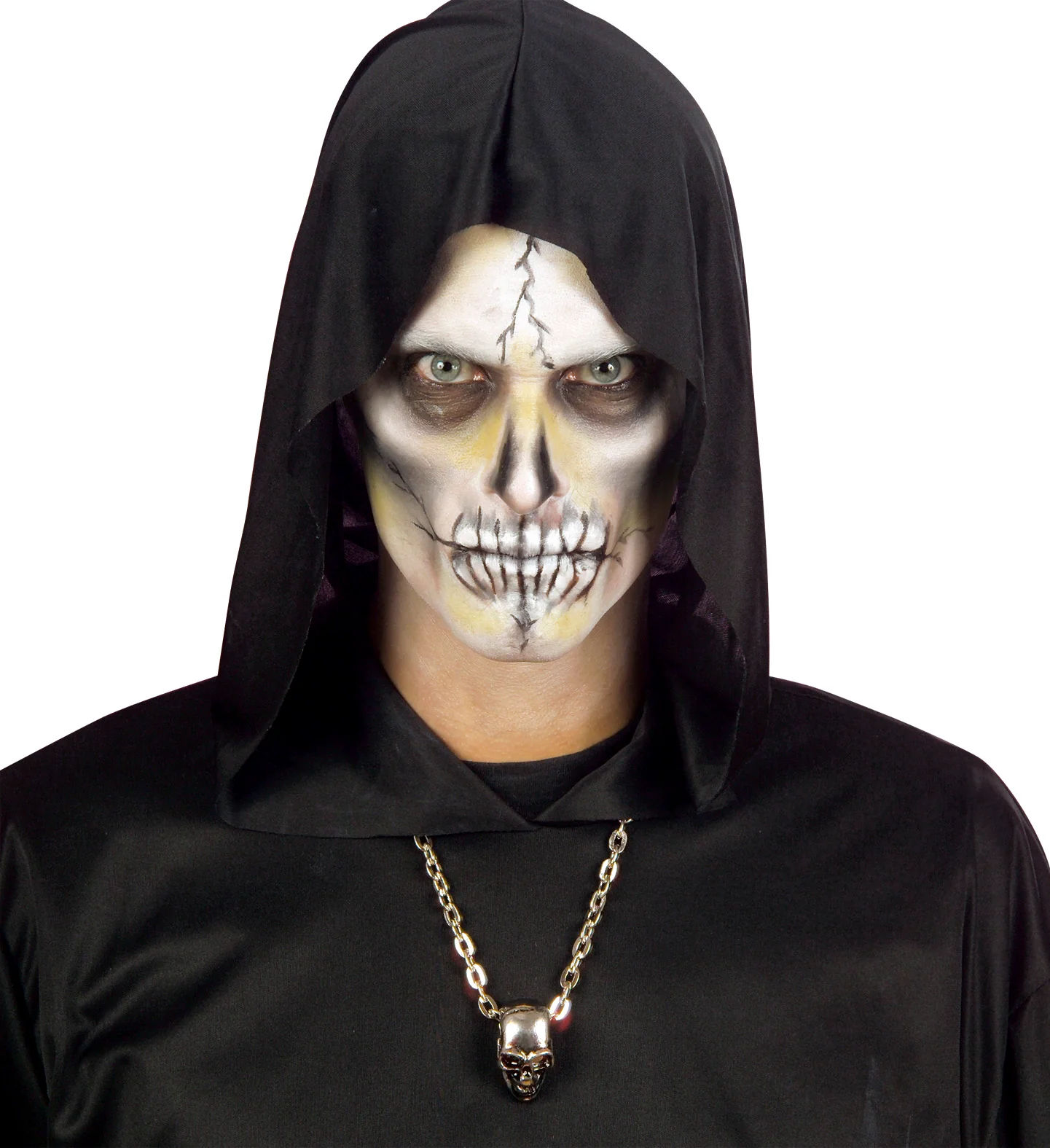 Biker ketting / Rocker ketting schedel - Image 4