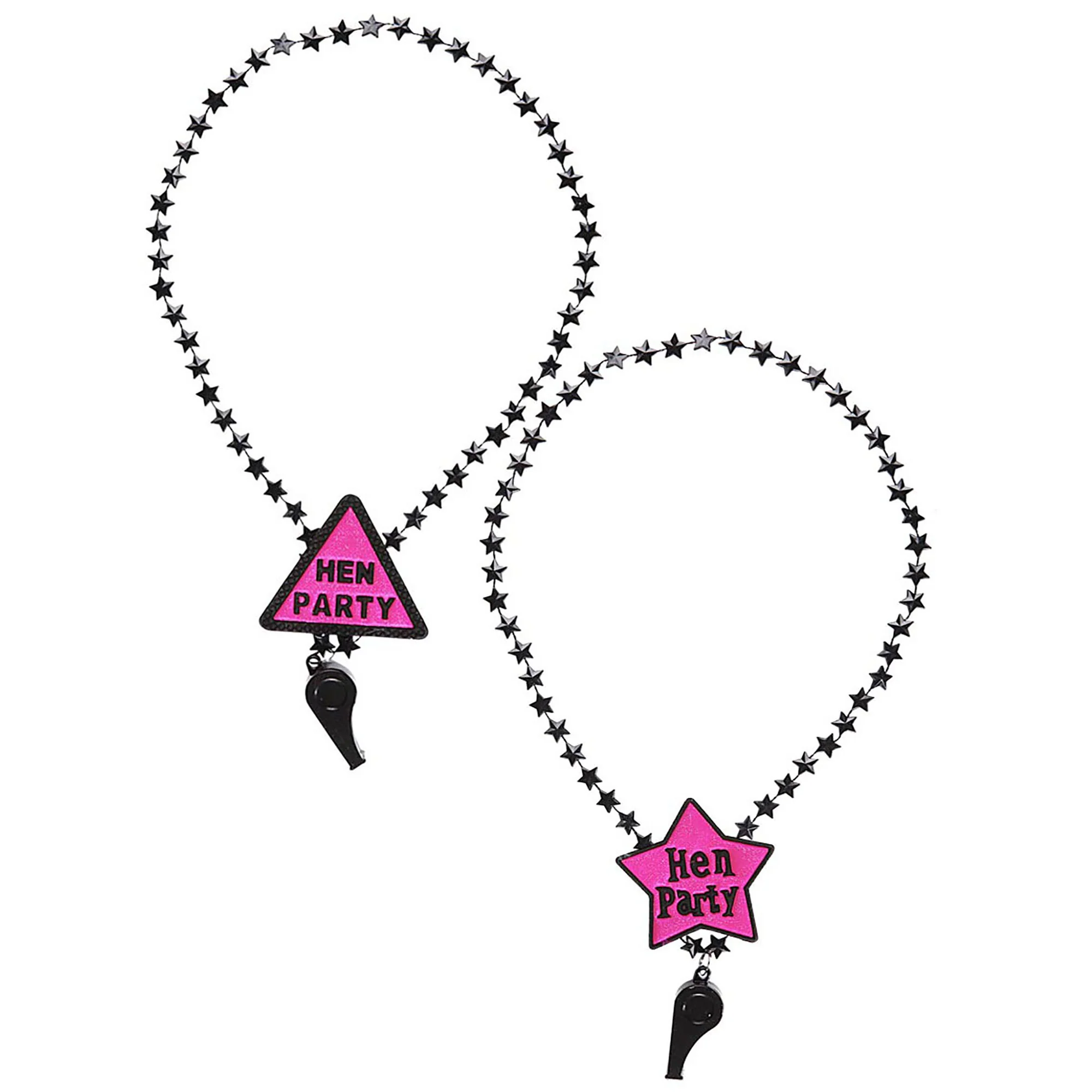 Ketting vrijgezellenfeest met fluitje Hen
