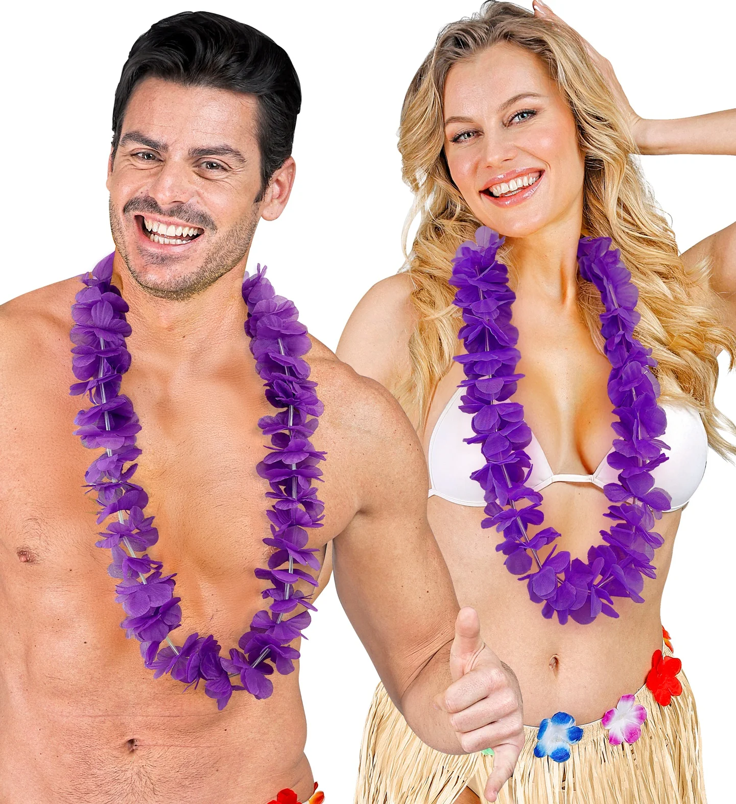 Hawaii krans paars - Image 5