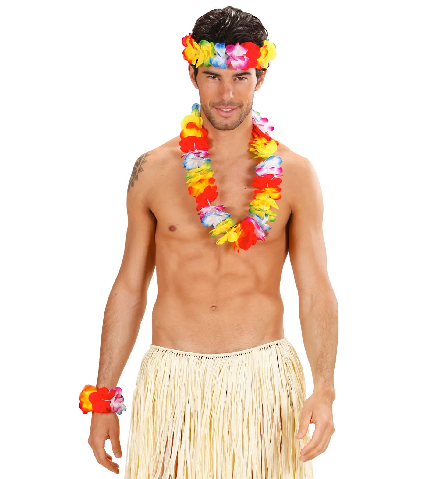 Hawaii slinger verkleedset Fleur - Image 3