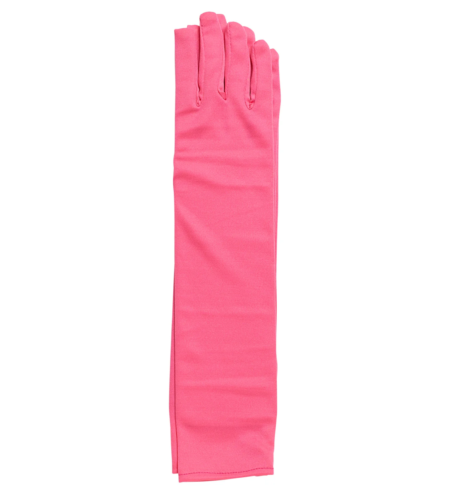 Roze handschoenen neon lang - Image 5
