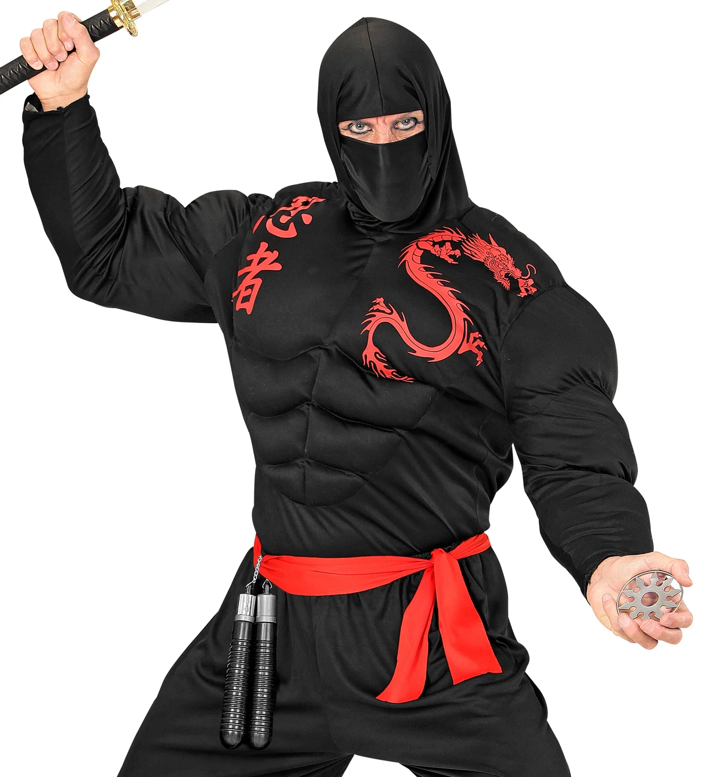 Nunchako zwart budget - Image 2